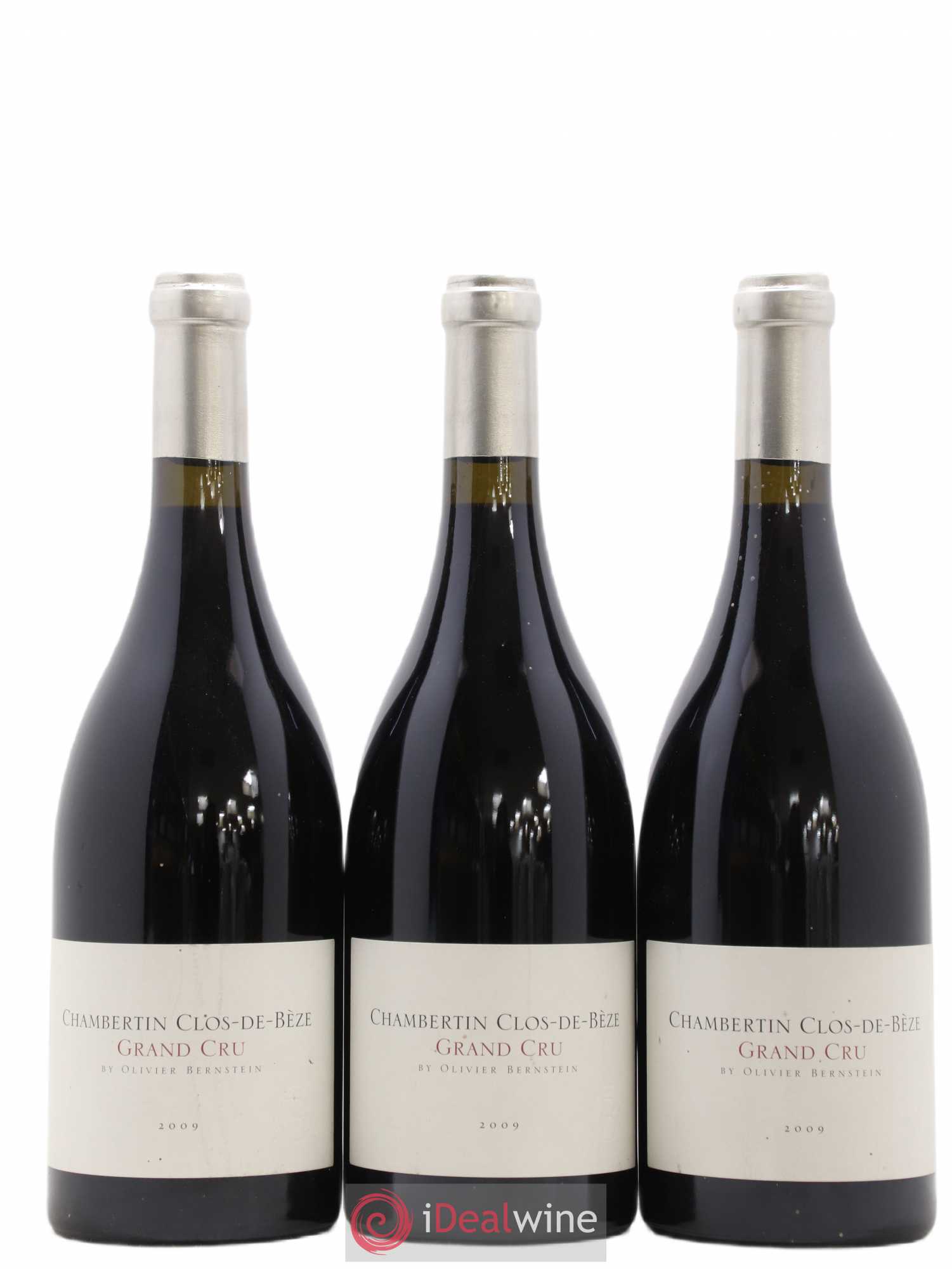 Chambertin Clos de Bèze Grand Cru Olivier Bernstein 2009 - Lot de 3 bouteilles - 0