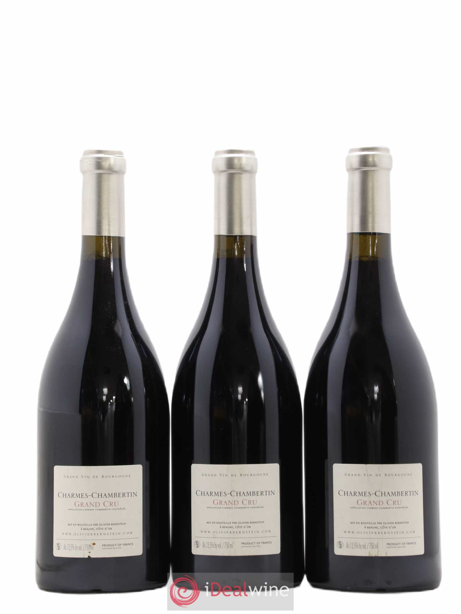 Charmes-Chambertin Grand Cru Olivier Bernstein 2011 - Posten von 3 Flaschen - 1