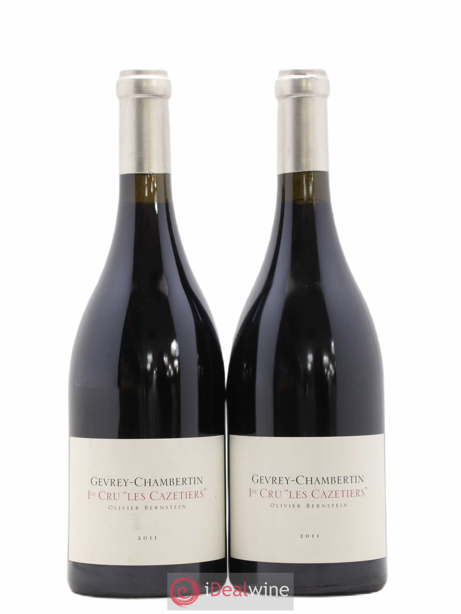 Gevrey-Chambertin 1er Cru Les Cazetiers Olivier Bernstein 2011 - Lot de 2 bouteilles - 0