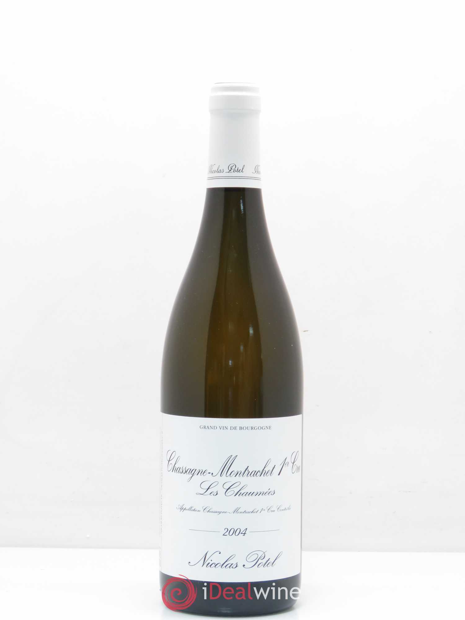 Chassagne-Montrachet 1er Cru Les Chaumées Nicolas Potel 2004 - Posten von 1 Flasche - 0
