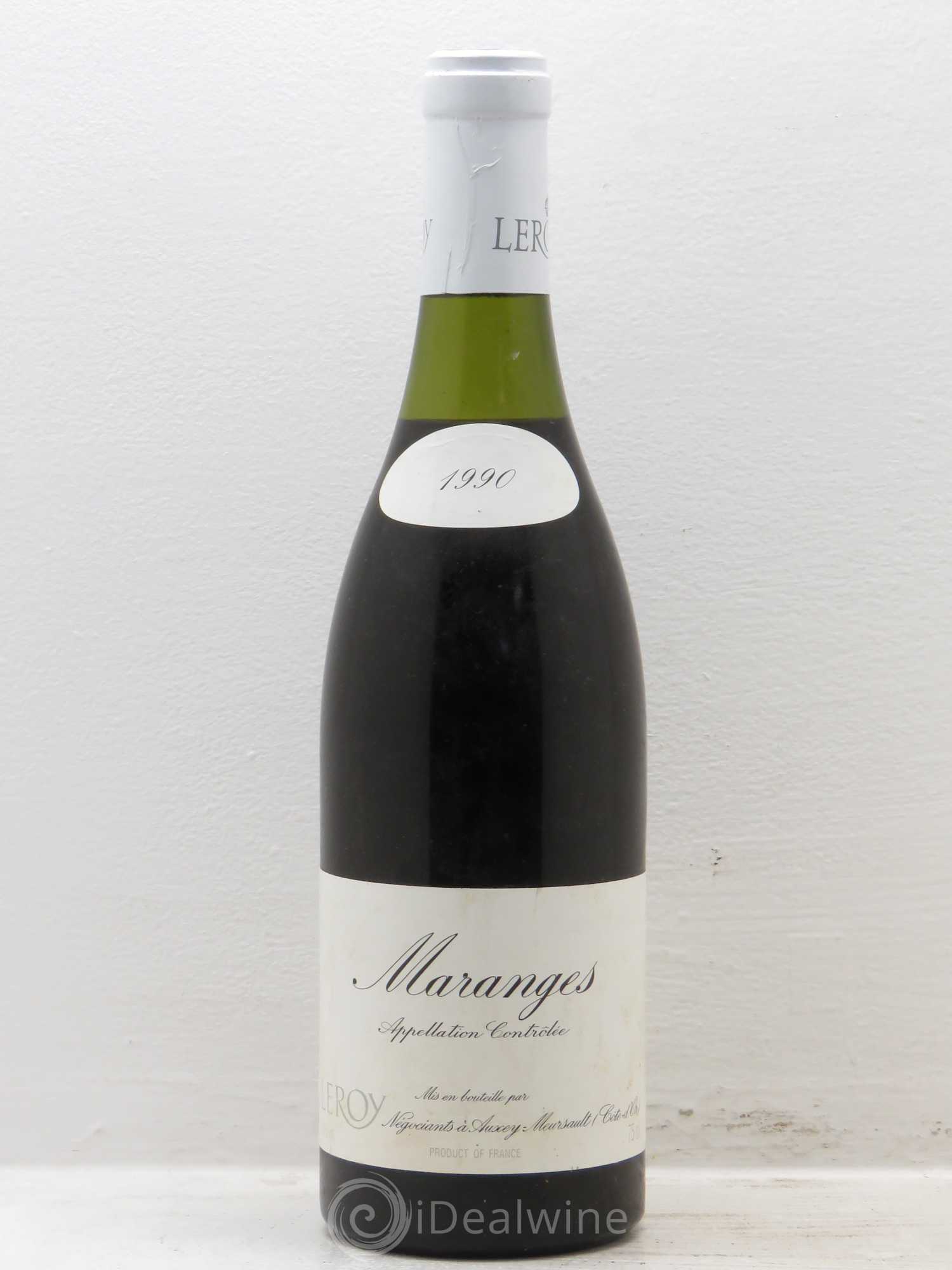 Maranges Leroy SA 1990 - Lot de 1 bouteille - 0