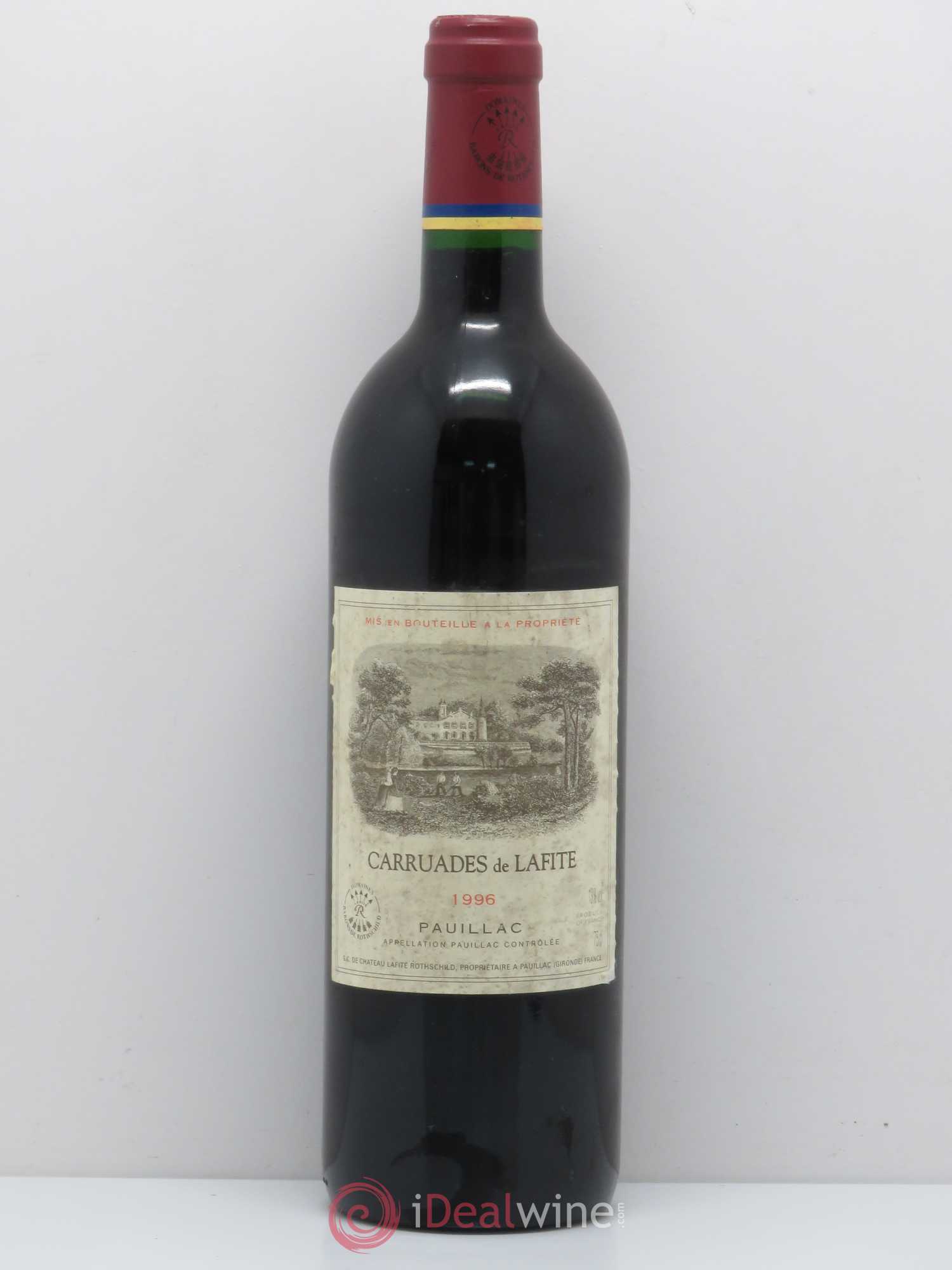 Carruades de Lafite Rothschild Second Vin 1996 - Lot de 1 bouteille - 0