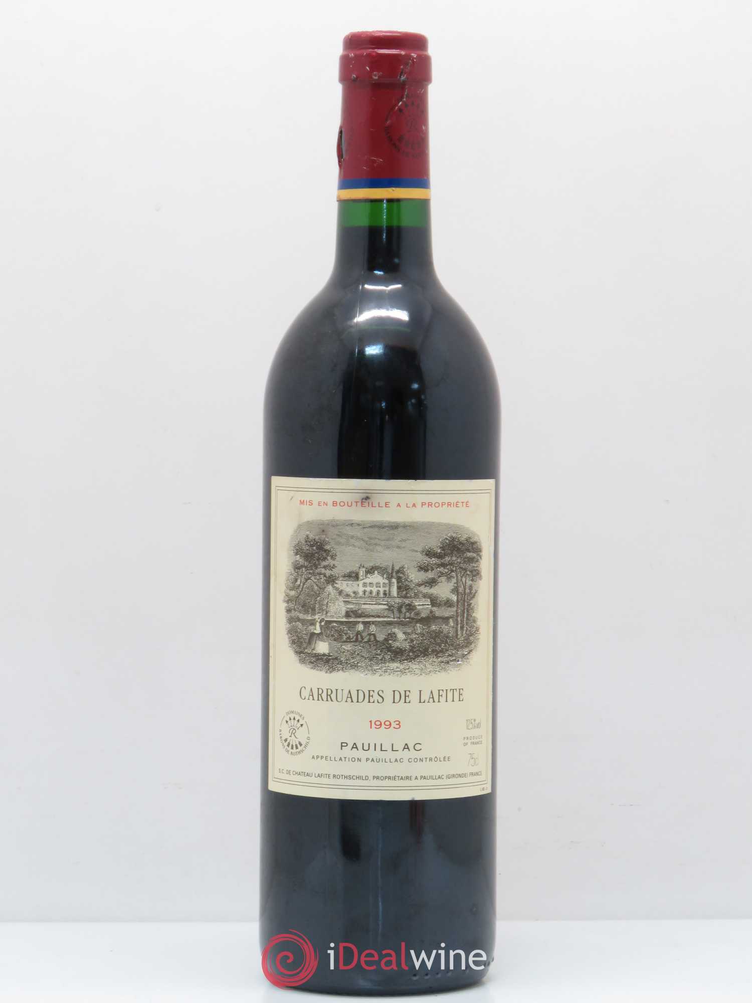 Carruades de Lafite Rothschild Second Vin 1993 - Lot de 1 bouteille - 0