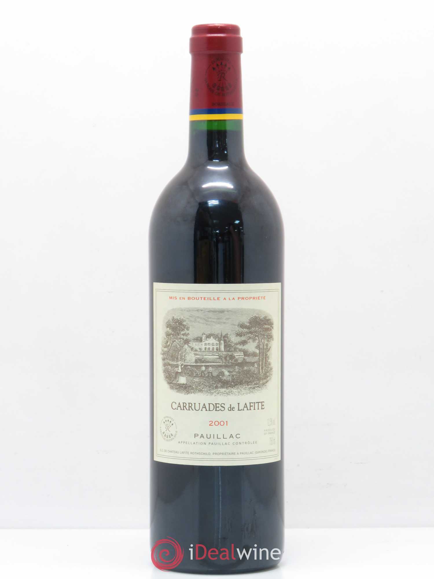 Carruades de Lafite Rothschild Second Vin 2001 - Lot de 1 bouteille - 0