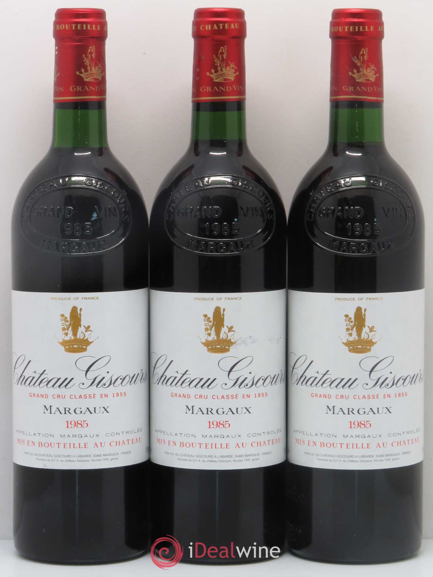 Château Giscours 3ème Grand Cru Classé 1985 - Lot de 6 bouteilles - 1