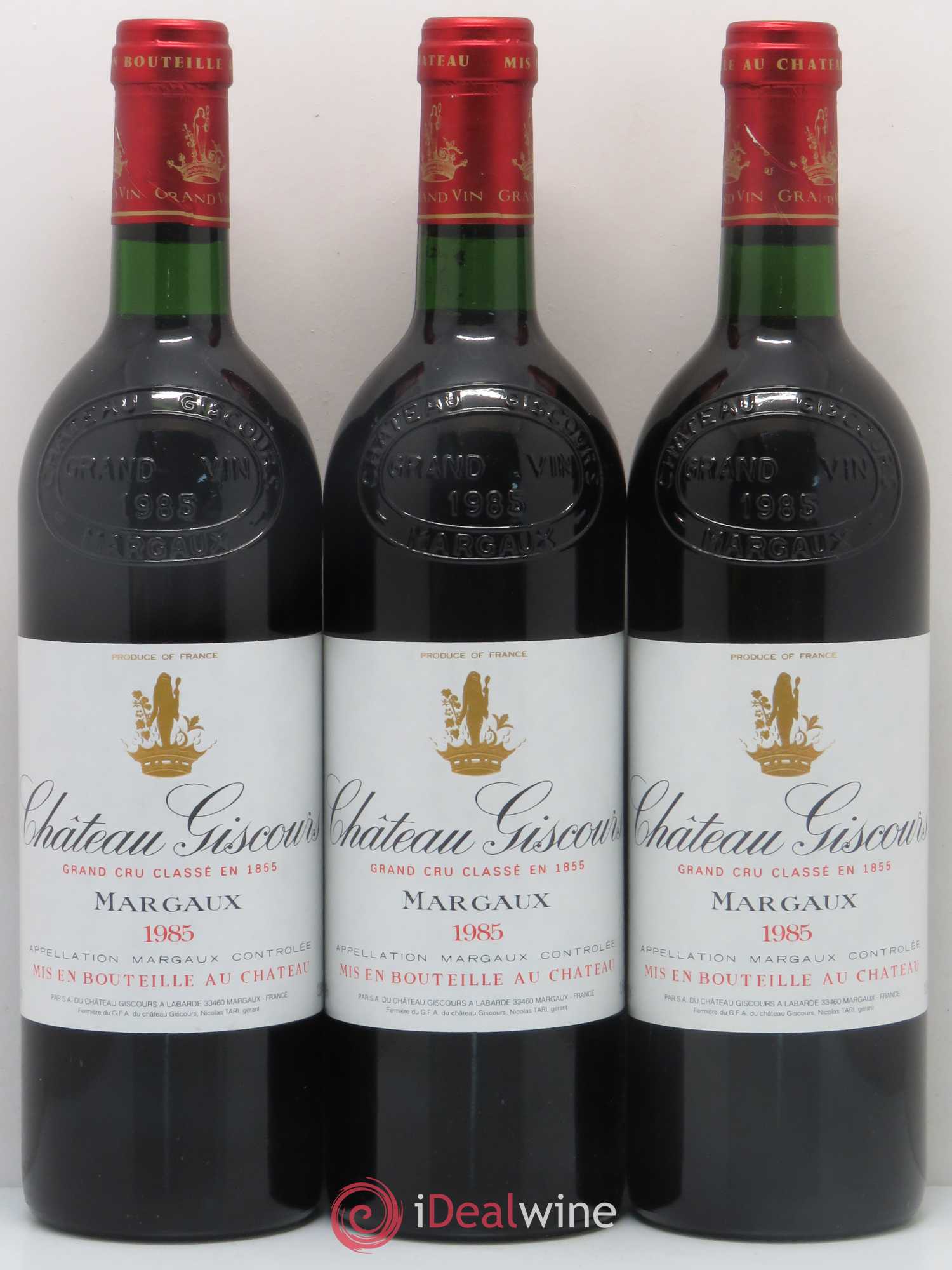 Château Giscours 3ème Grand Cru Classé 1985 - Lot de 6 bouteilles - 2