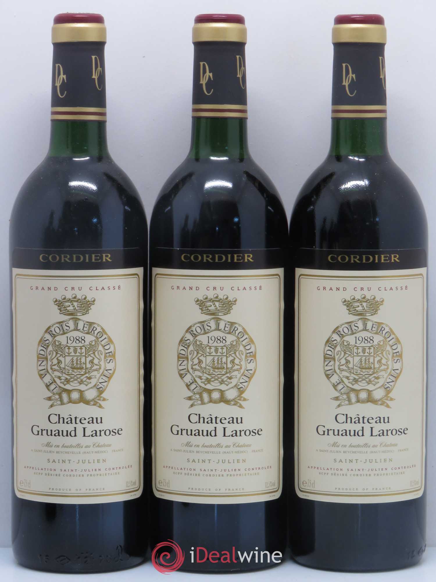 Château Gruaud Larose 2ème Grand Cru Classé 1988 - Lot de 6 bouteilles - 1