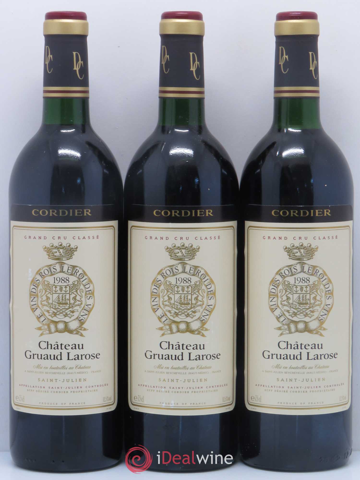 Château Gruaud Larose 2ème Grand Cru Classé 1988 - Lot de 6 bouteilles - 2