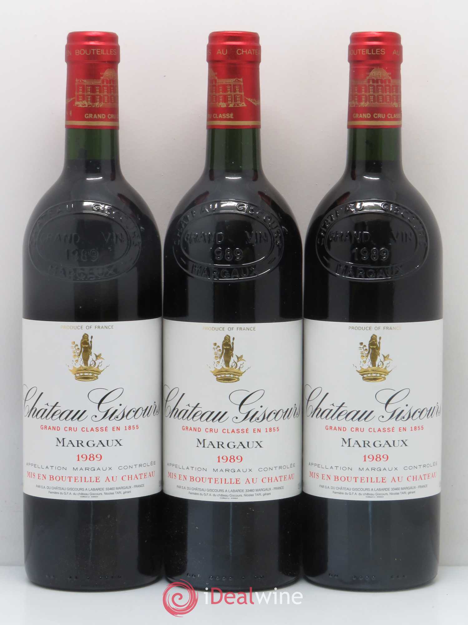 Château Giscours 3ème Grand Cru Classé 1989 - Lot de 12 bouteilles - 3