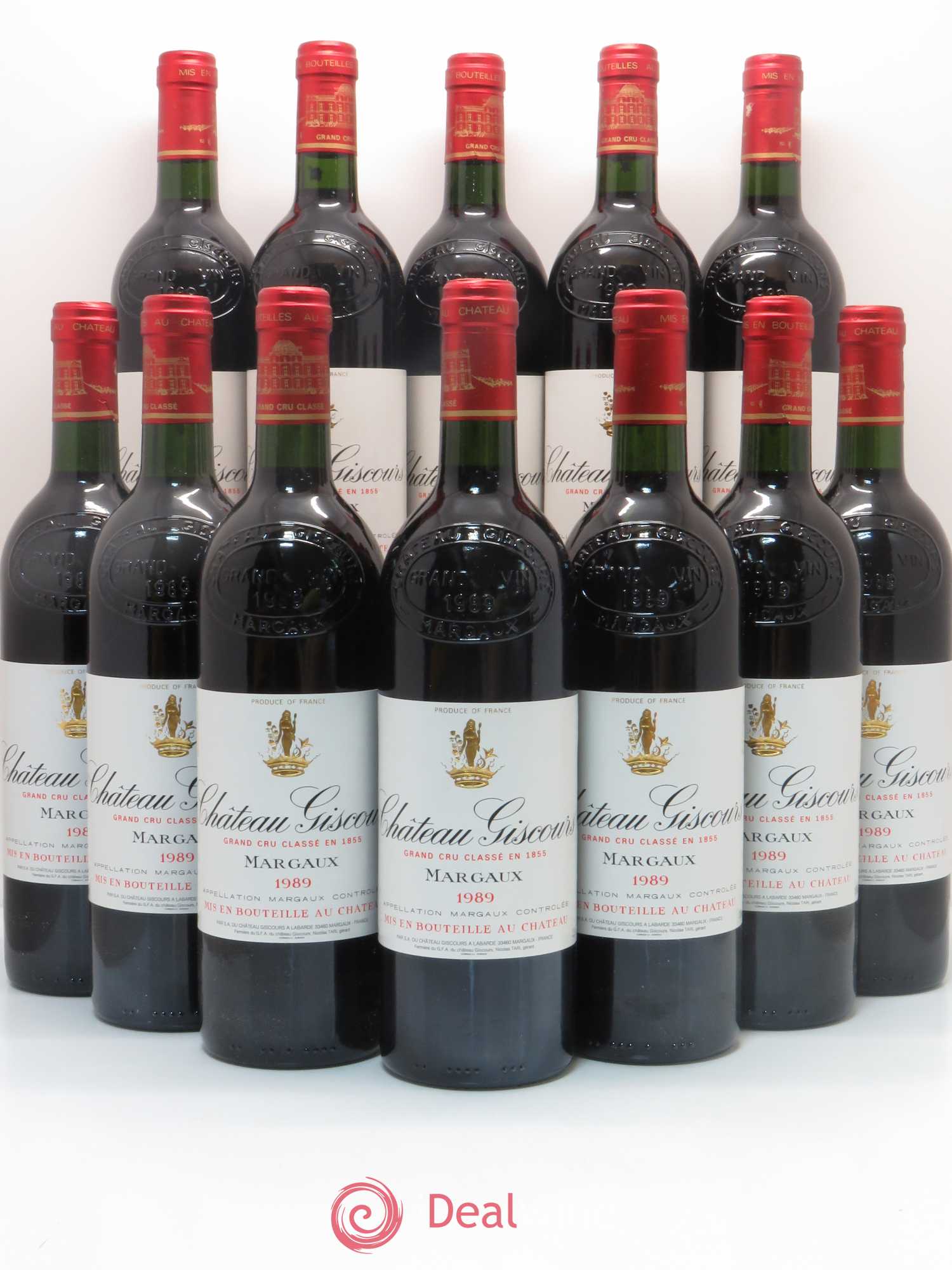 Château Giscours 3ème Grand Cru Classé 1989 - Lot de 12 bouteilles - 0