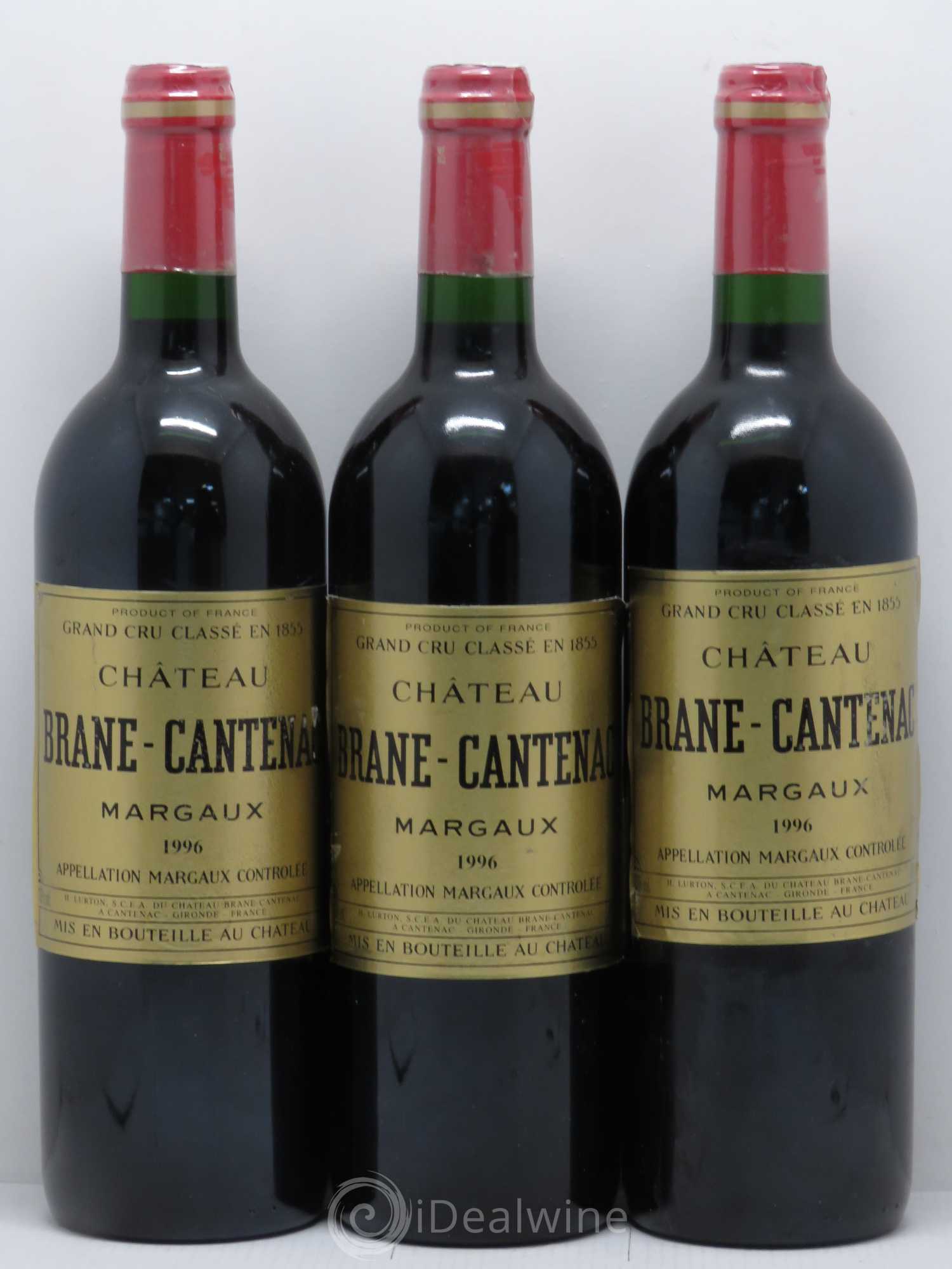 Château Brane Cantenac 2ème Grand Cru Classé 1996 - Lot de 6 bouteilles - 2