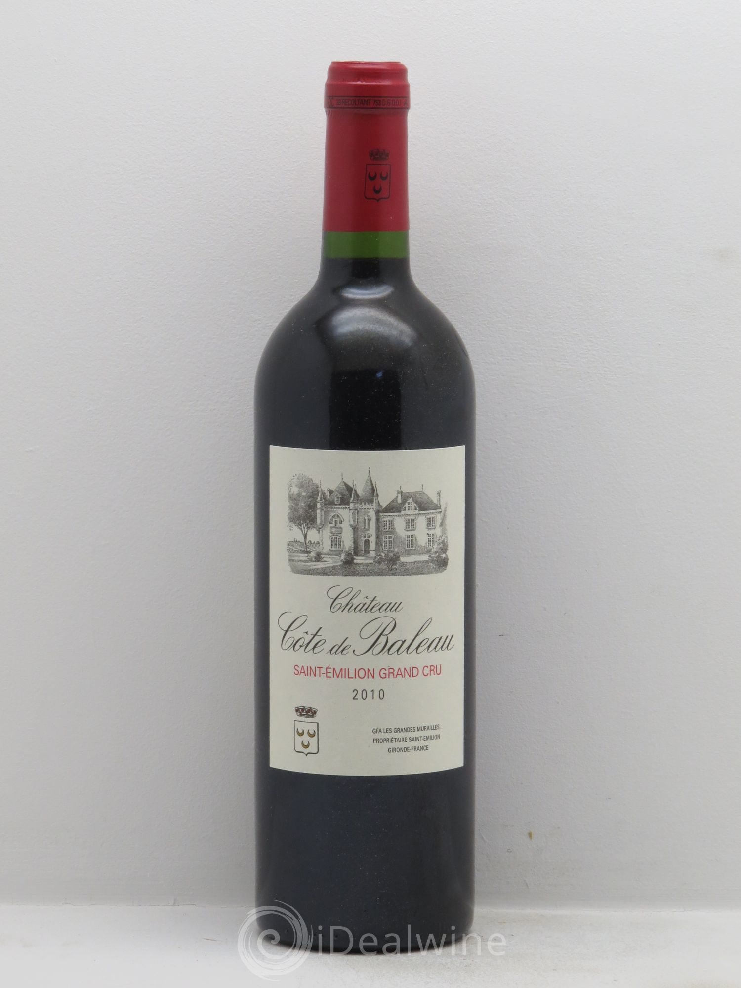 Saint-Émilion Côte de Baleau 2010 - Posten von 1 Flasche - 0