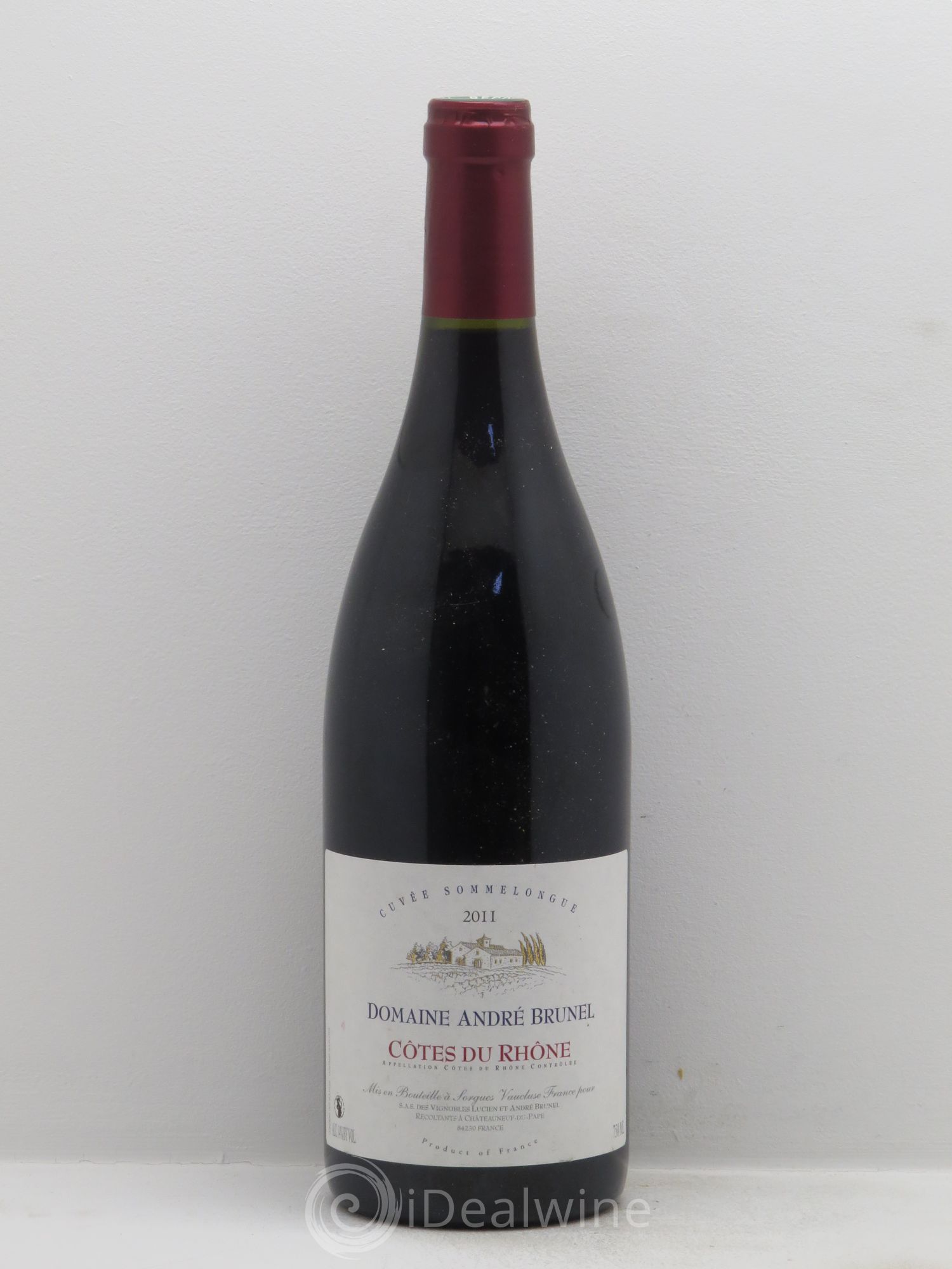 Côtes-du-Rhône Sommelongue André Brunel (sans prix de réserve) 2011 - Lot de 1 bouteille - 0
