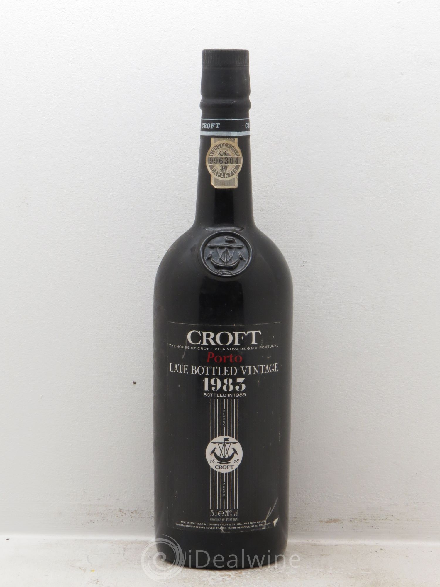 Porto Croft The Fladgate Partnership Late Bottle Vintage 1983 - Lot de 1 bouteille - 0