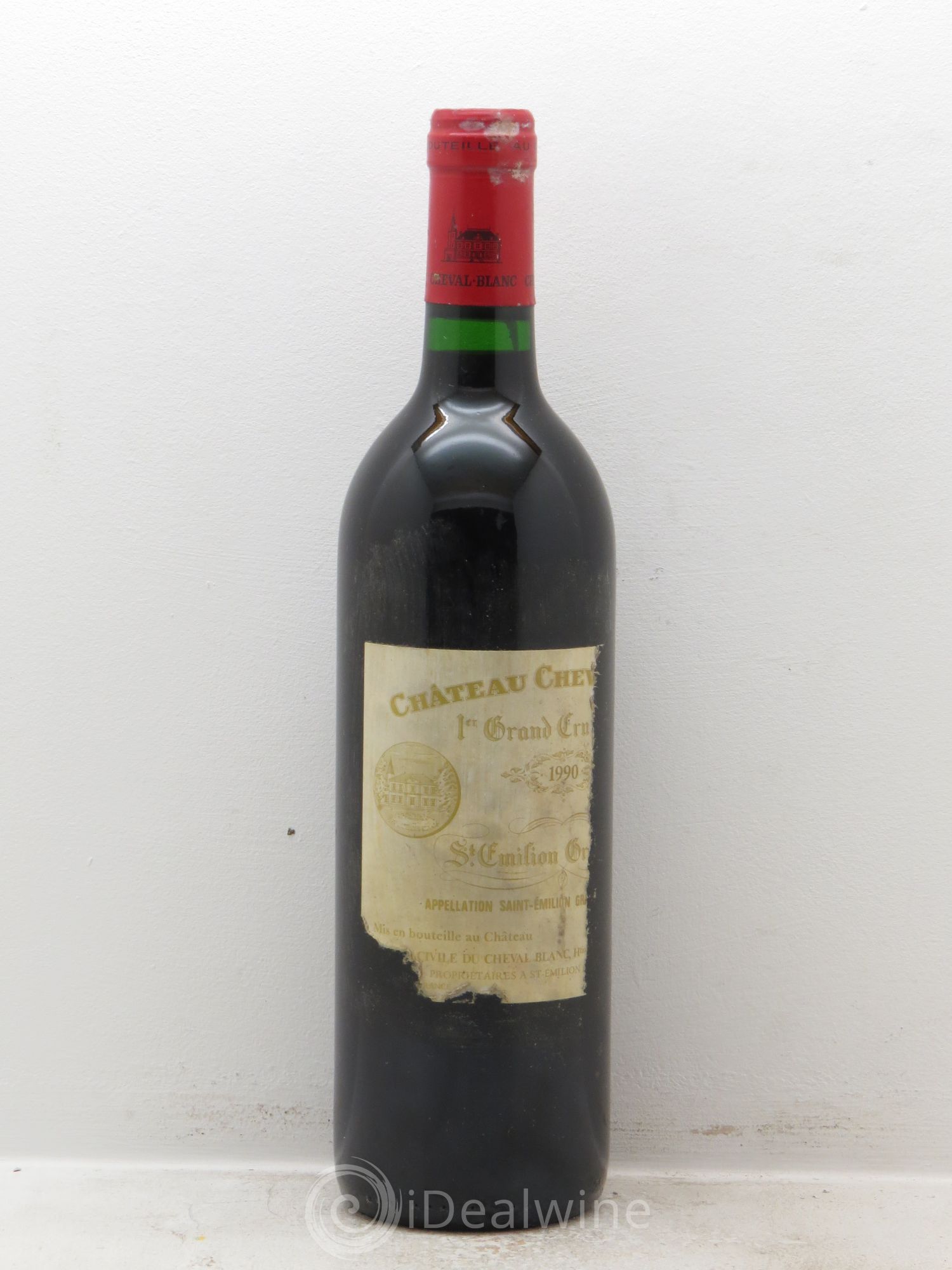 Château Cheval Blanc 1er Grand Cru Classé A 1990 - Lot de 1 bouteille - 0