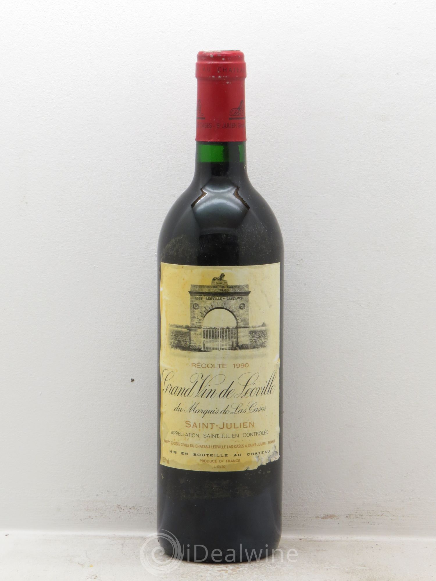 Château Léoville Las Cases 2ème Grand Cru Classé 1990 - Lot de 1 bouteille - 0