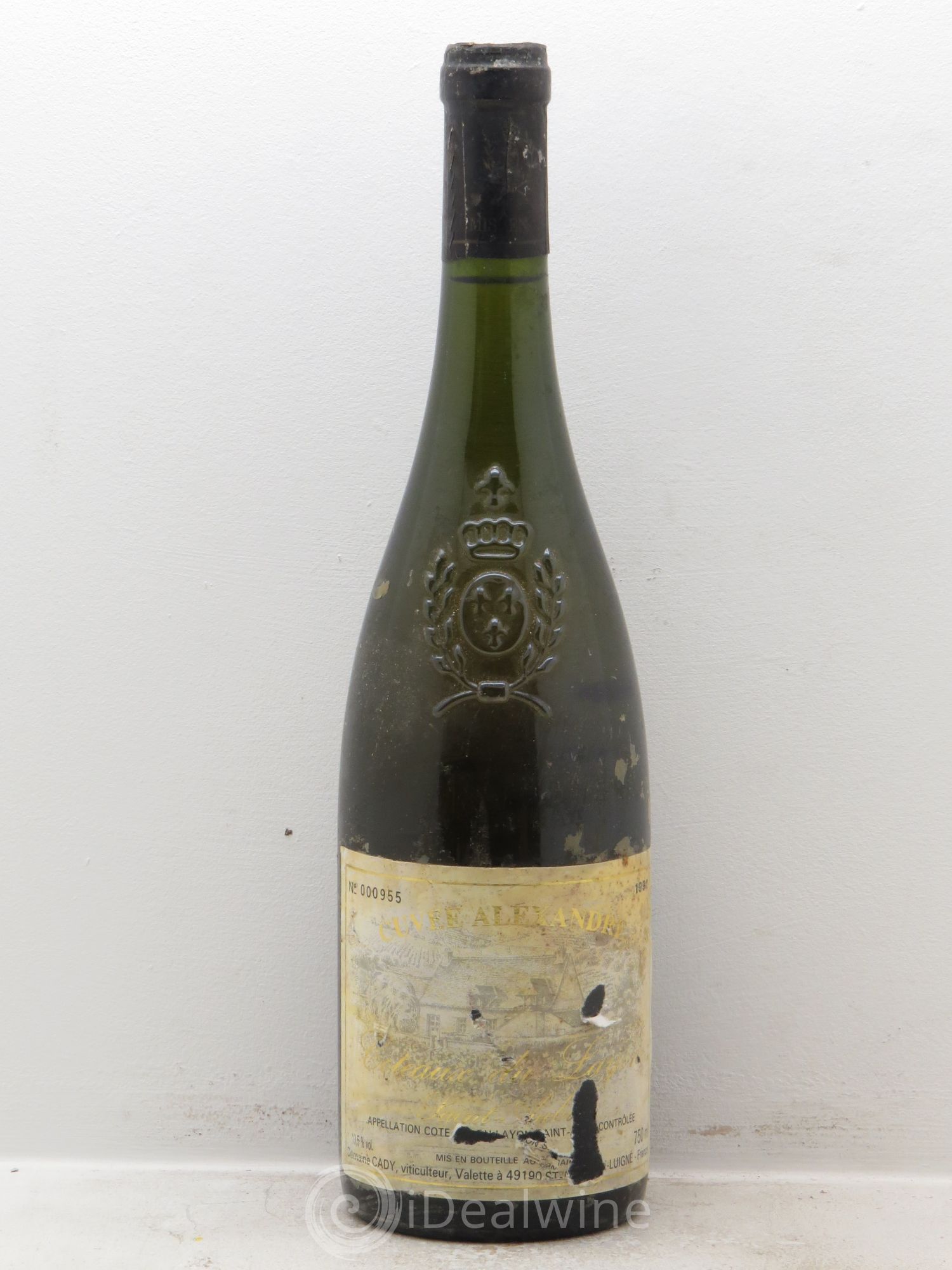 Coteaux du Layon Saint Aubin Domaine Cady 1992 - Posten von 1 Flasche - 0