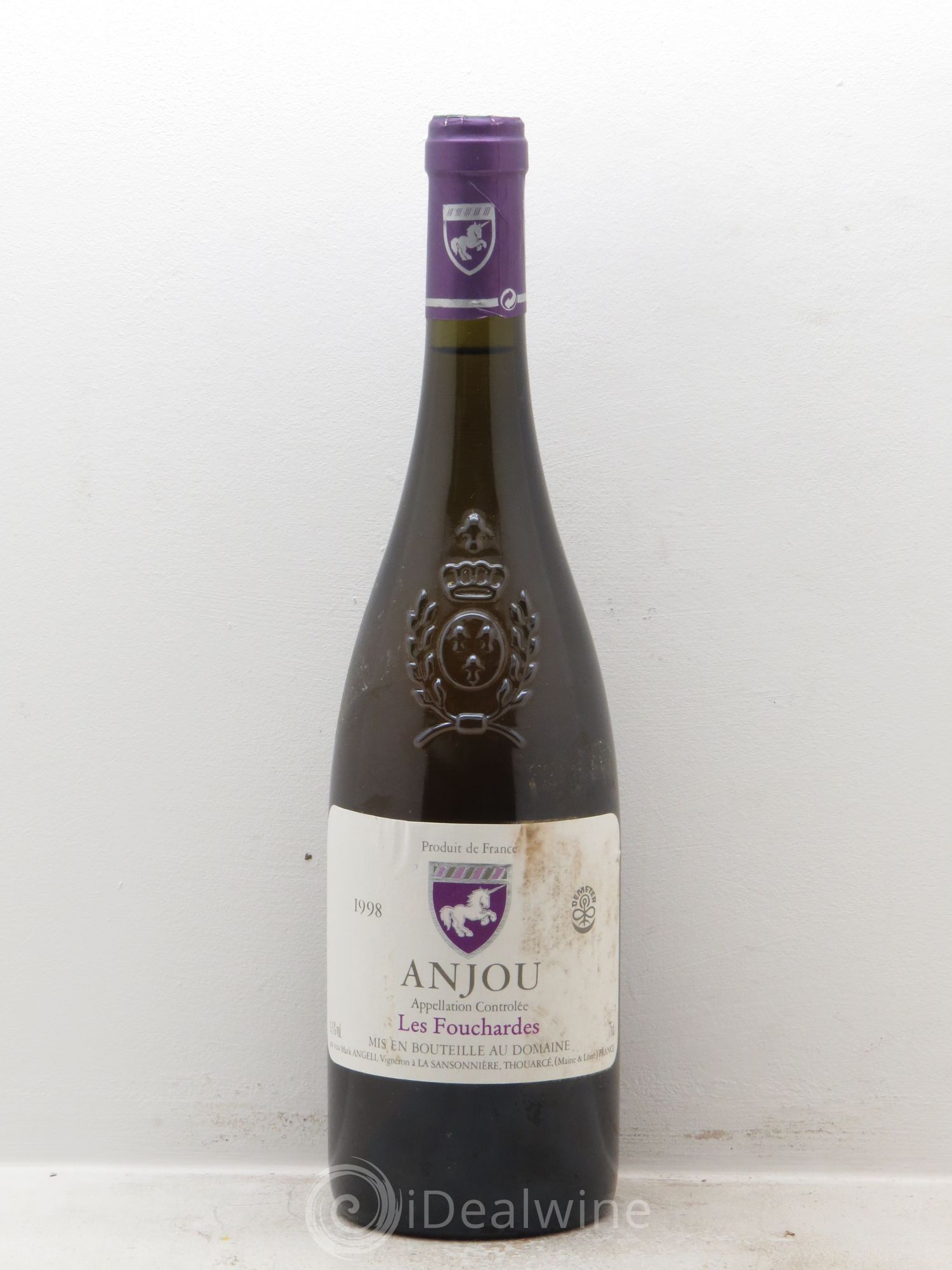 Anjou "les Fourchardes" Mark Angeli 1998 - Posten von 1 Flasche - 0