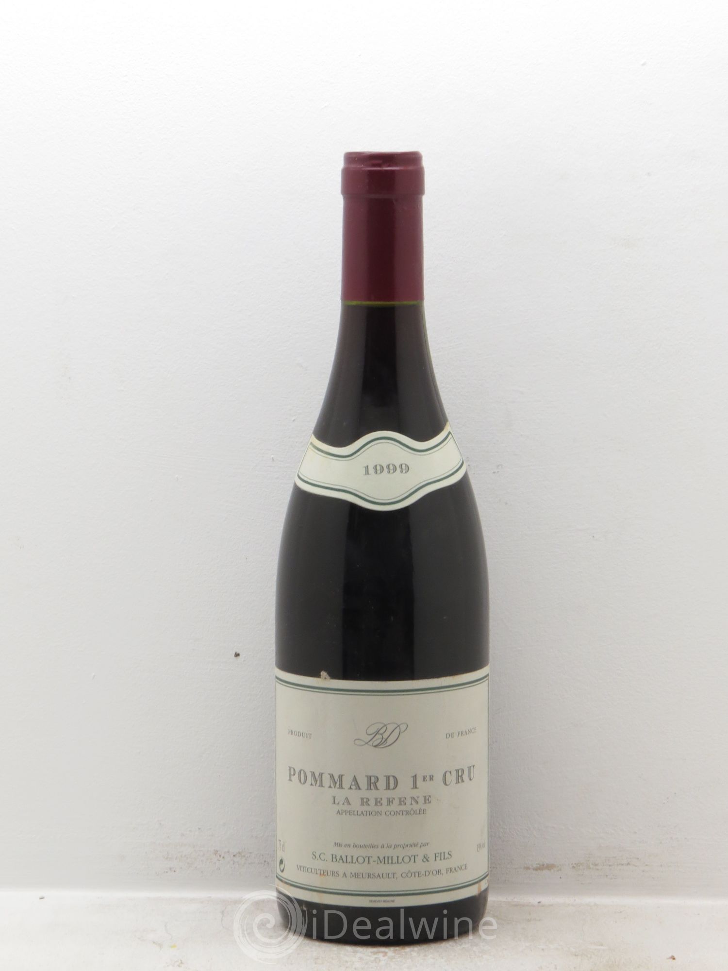 Pommard 1er Cru Ballot-Millot 1999 - Lot de 1 bouteille - 0