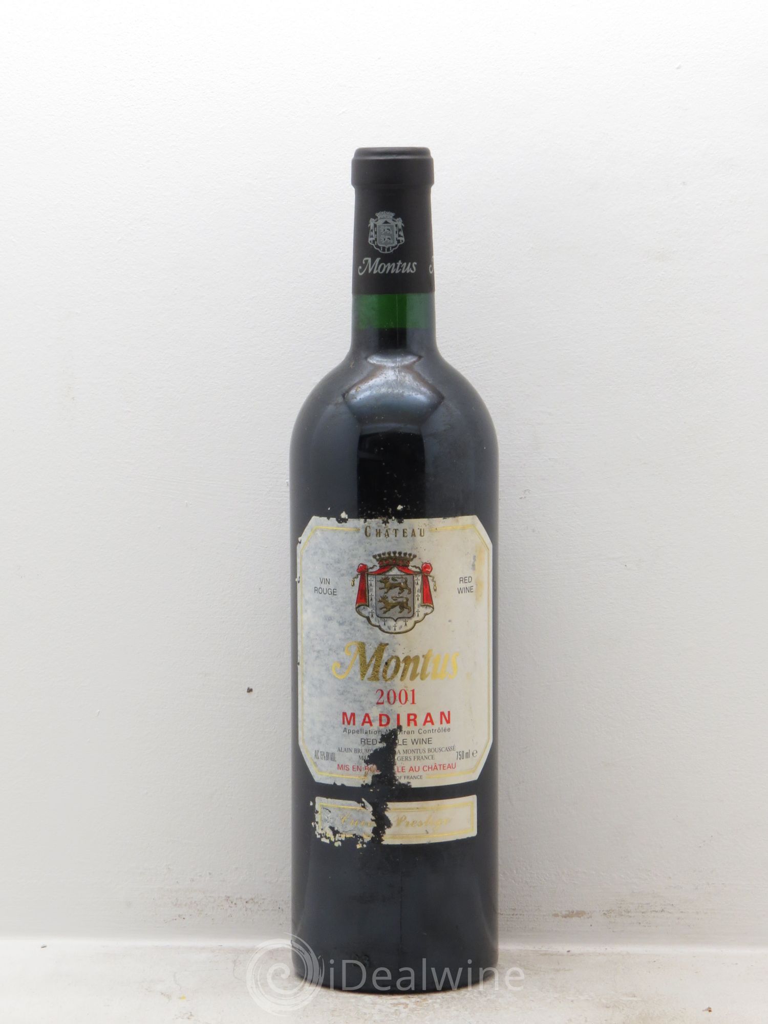 Madiran Château Montus-Prestige Alain Brumont 2001 - Lot de 1 bouteille - 0