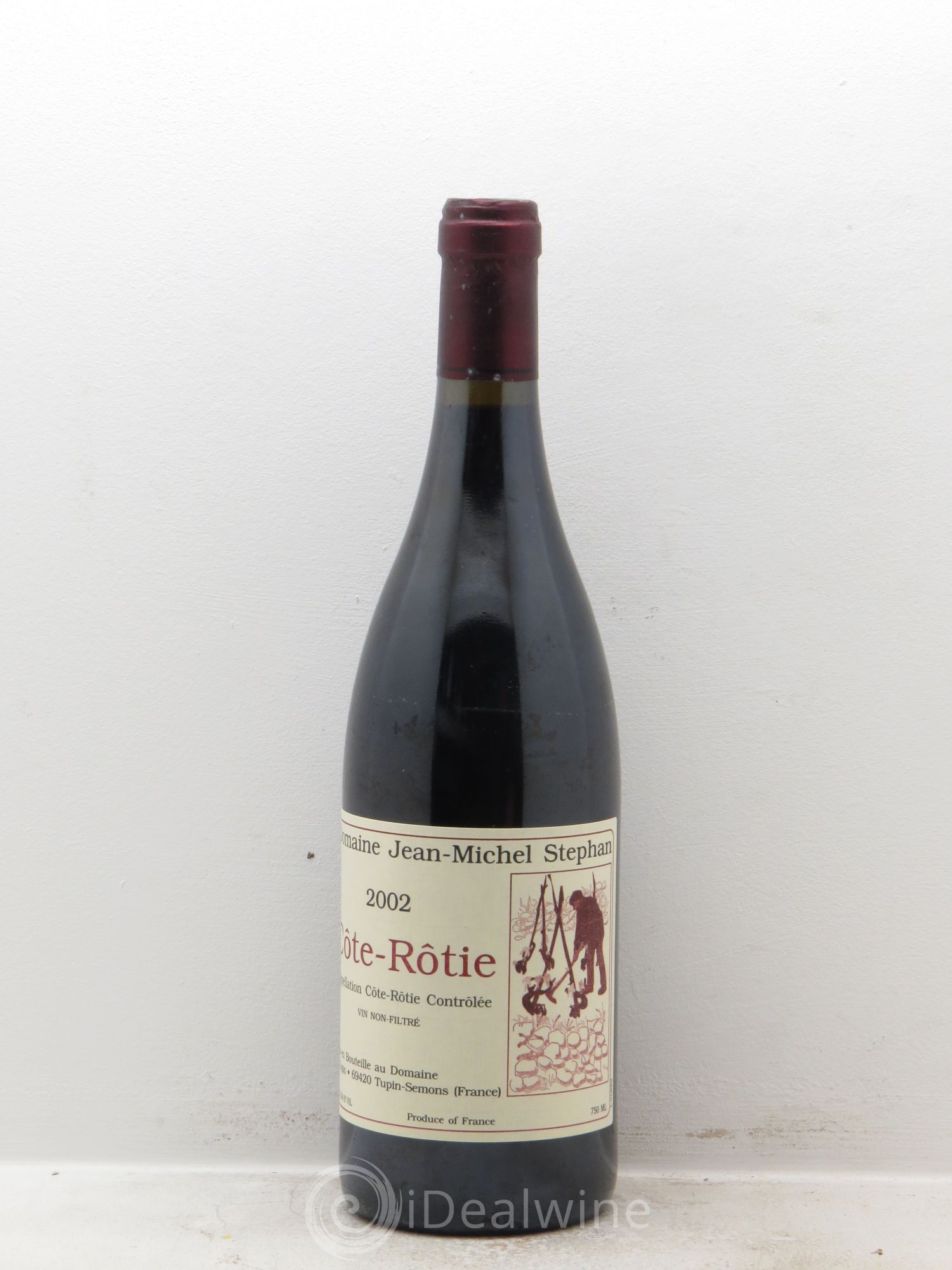 Côte-Rôtie Jean-Michel Stephan 2002 - Lot de 1 bouteille - 0