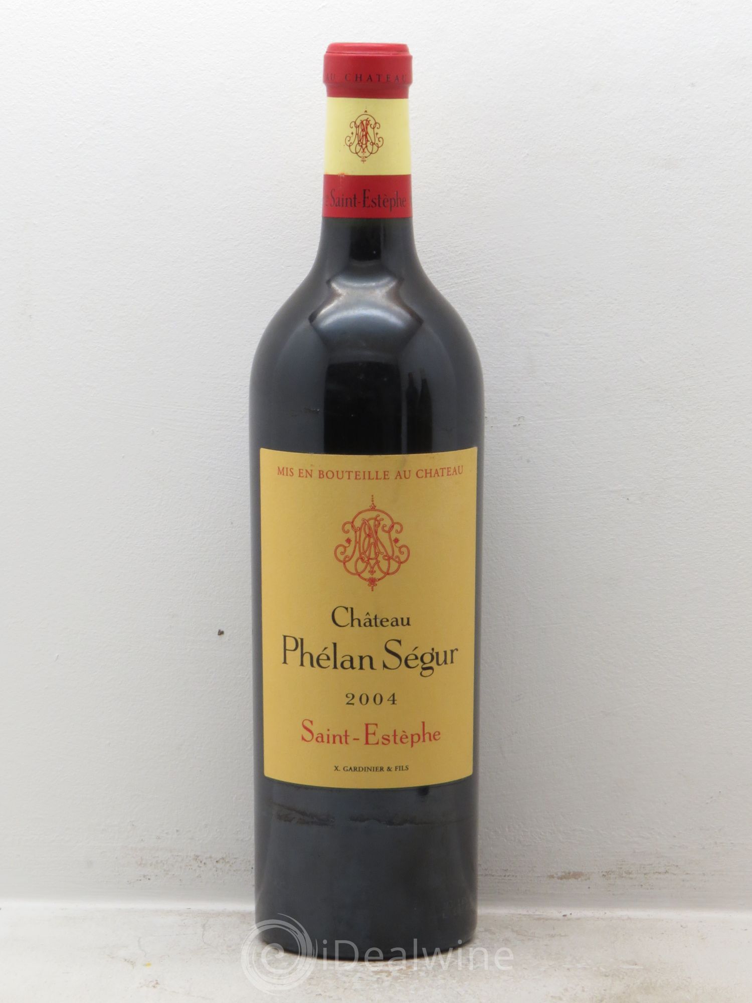 Château Phélan Ségur 2004 - Lot de 1 bouteille - 0