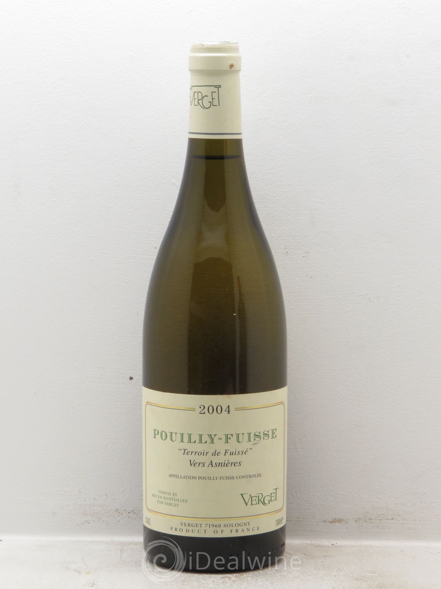 Pouilly-Fuissé "Terroir de Fuissé" Vers Asnières 2004 - Posten von 1 Flasche - 0