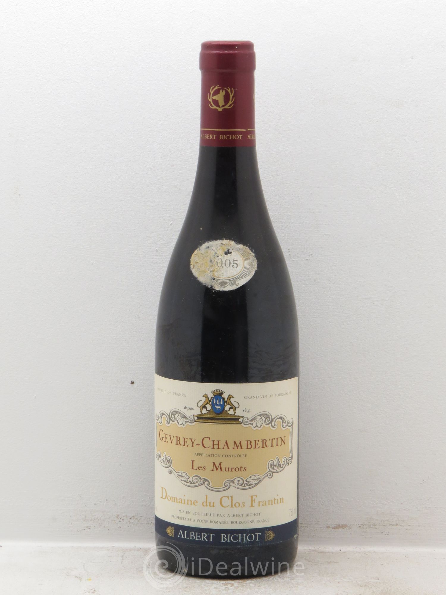 Gevrey-Chambertin "les Murots" Domaine du Clos Frantin Albert Bichot 2005 - Posten von 1 Flasche - 0