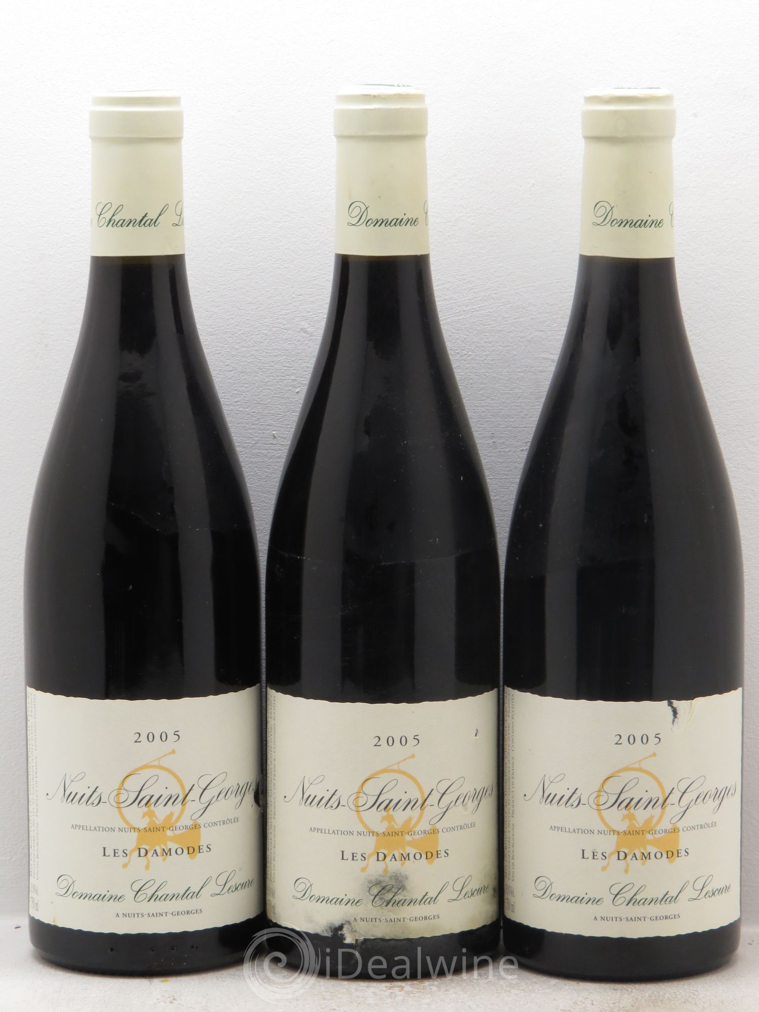 Nuits-Saint-Georges les Damodes Chantal Lescure 2005 - Posten von 3 Flaschen - 0