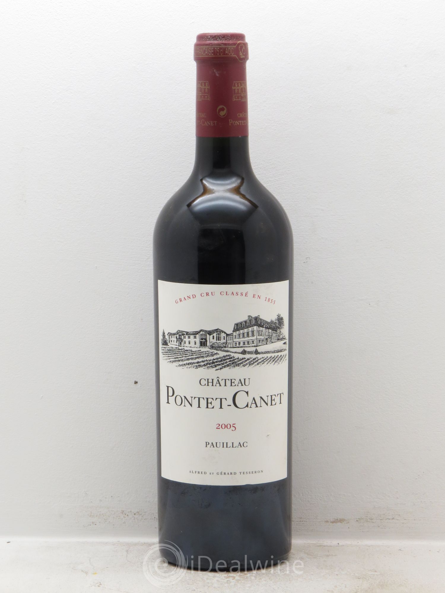 Château Pontet Canet 5ème Grand Cru Classé 2005 - Lot de 1 bouteille - 0