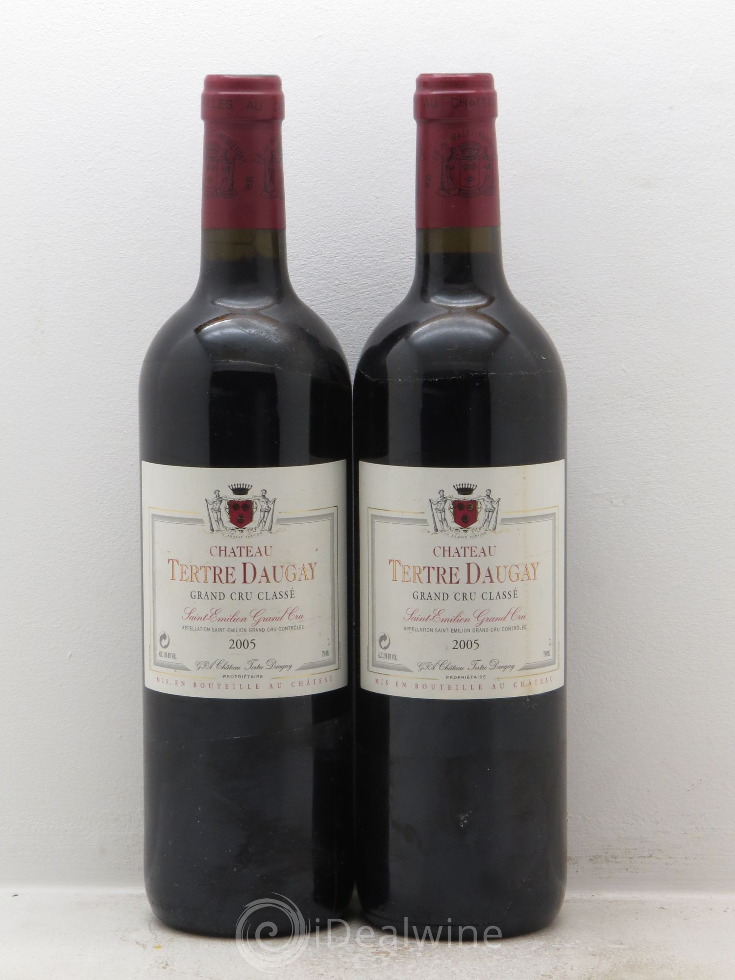 Château Tertre Daugay Grand Cru Classé 2005 - Lot de 2 bouteilles - 0