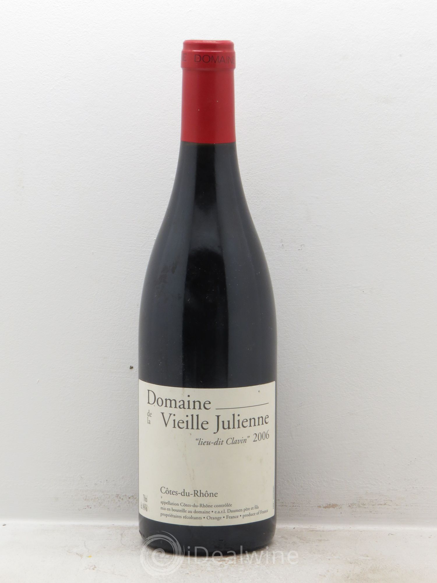 Côtes-du-Rhône Domaine Vieille Julienne "lieu-dit Clavin" (sans prix de réserve) 2006 - Posten von 1 Flasche - 0