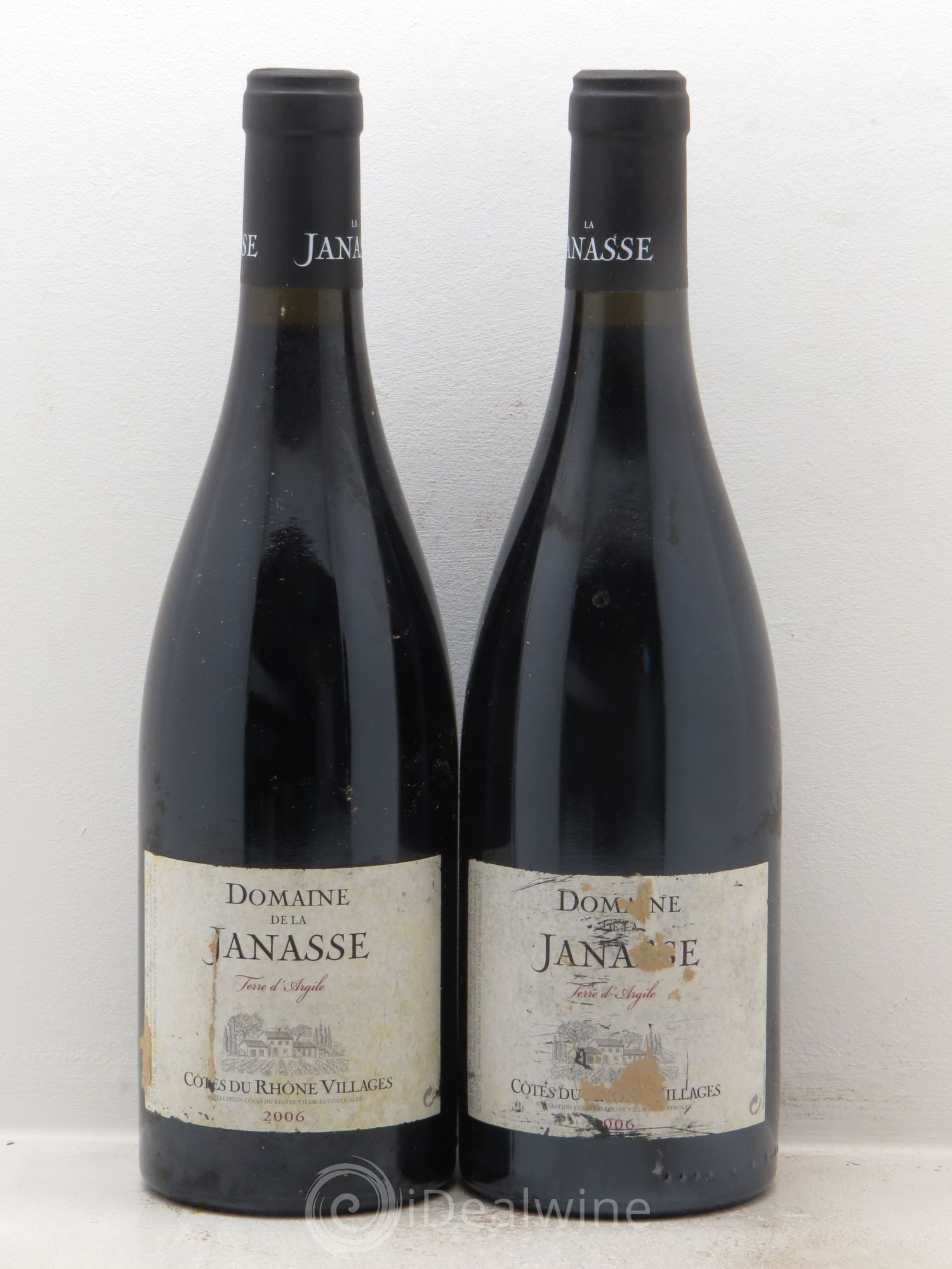 Côtes-du-Rhône-Villages Terre d'Argile La Janasse (Domaine de) 2006 - Lot de 2 bouteilles - 0