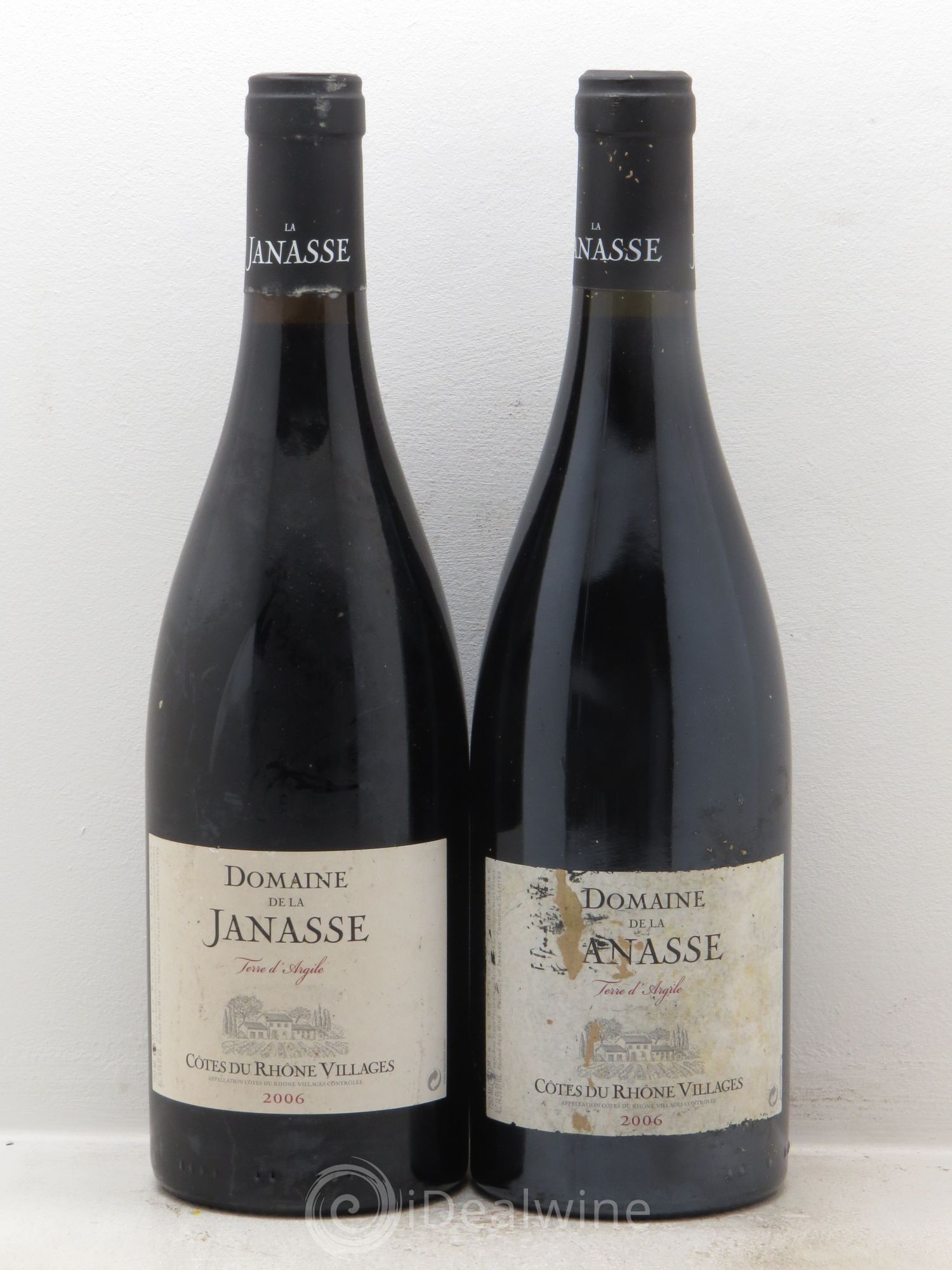 Côtes-du-Rhône-Villages Terre d'Argile La Janasse (Domaine de) 2006 - Lot de 2 bouteilles - 0