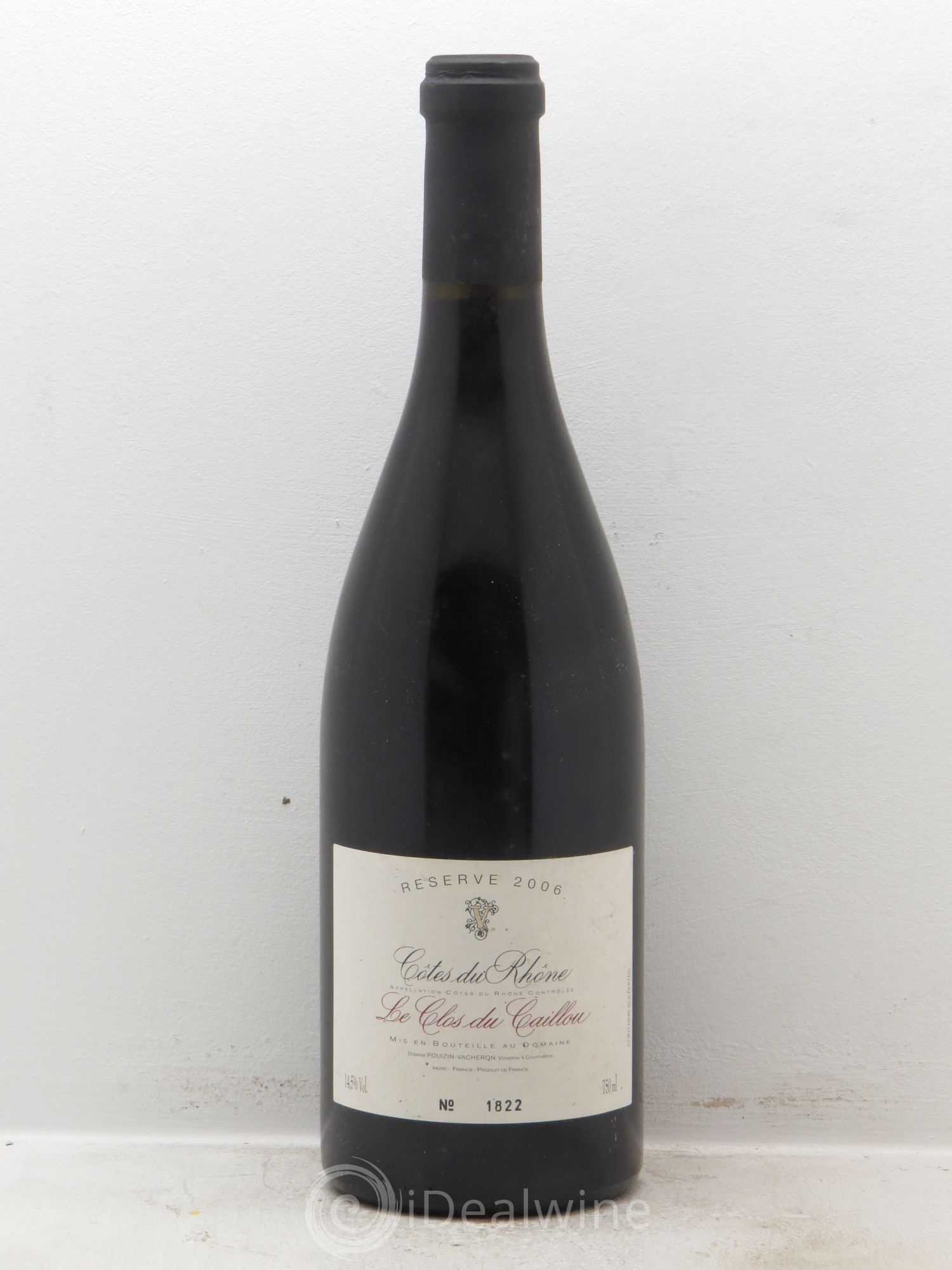 Côtes-du-Rhône le Clos du Caillou "cuvée Réserve" 2006 - Posten von 1 Flasche - 0