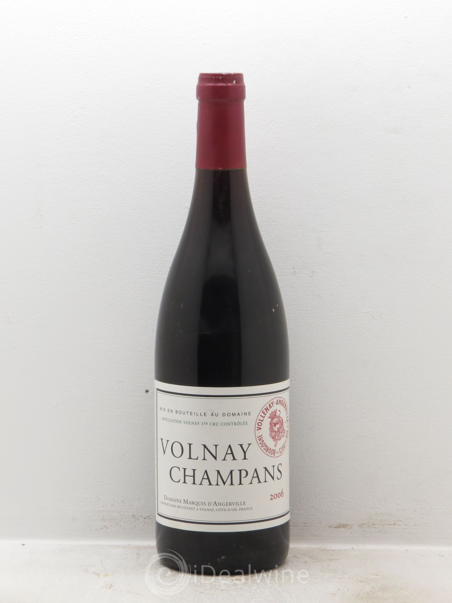 Volnay 1er Cru Champans Marquis d'Angerville (Domaine) 2006 - Lot de 1 bouteille - 0