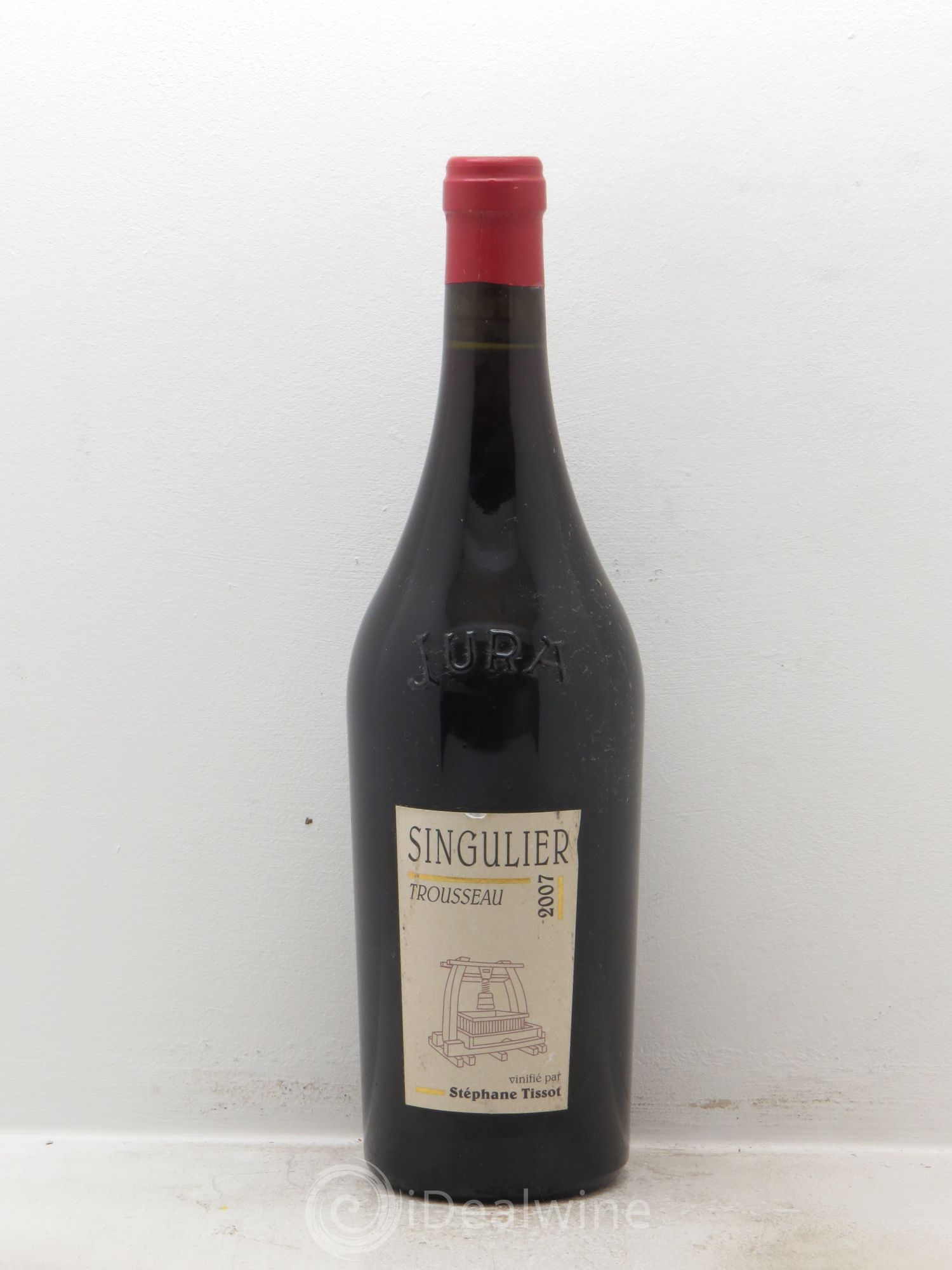 Arbois Trousseau Singulier Bénédicte et Stéphane Tissot 2007 - Lot de 1 bouteille - 0