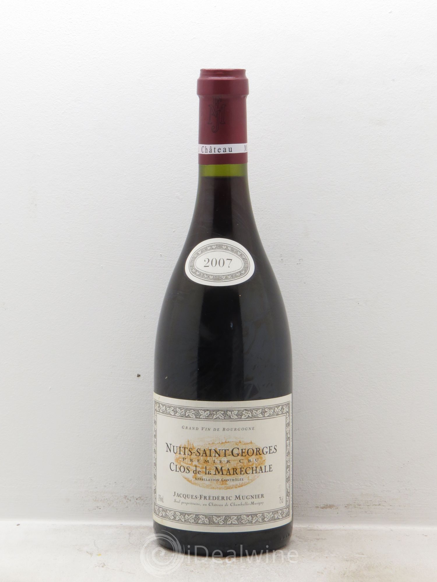 Nuits-Saint-Georges 1er Cru Clos de La Maréchale Jacques-Frédéric Mugnier 2007 - Lot de 1 bouteille - 0