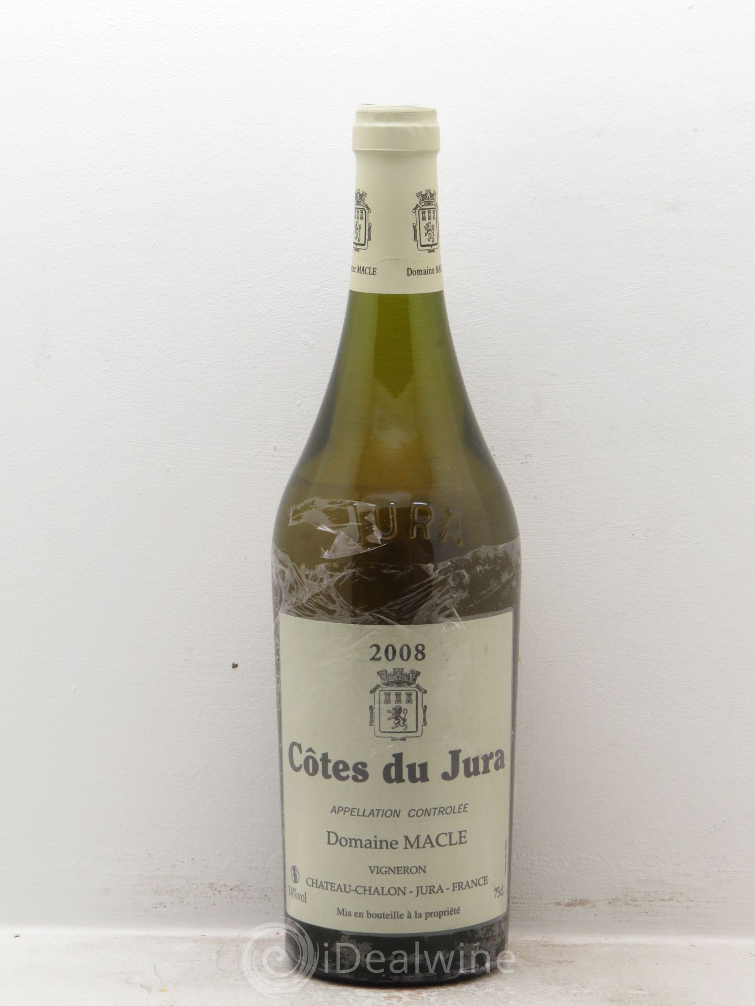 Côtes du Jura Jean Macle (sans prix de réserve) 2008 - Lot de 1 bouteille - 0