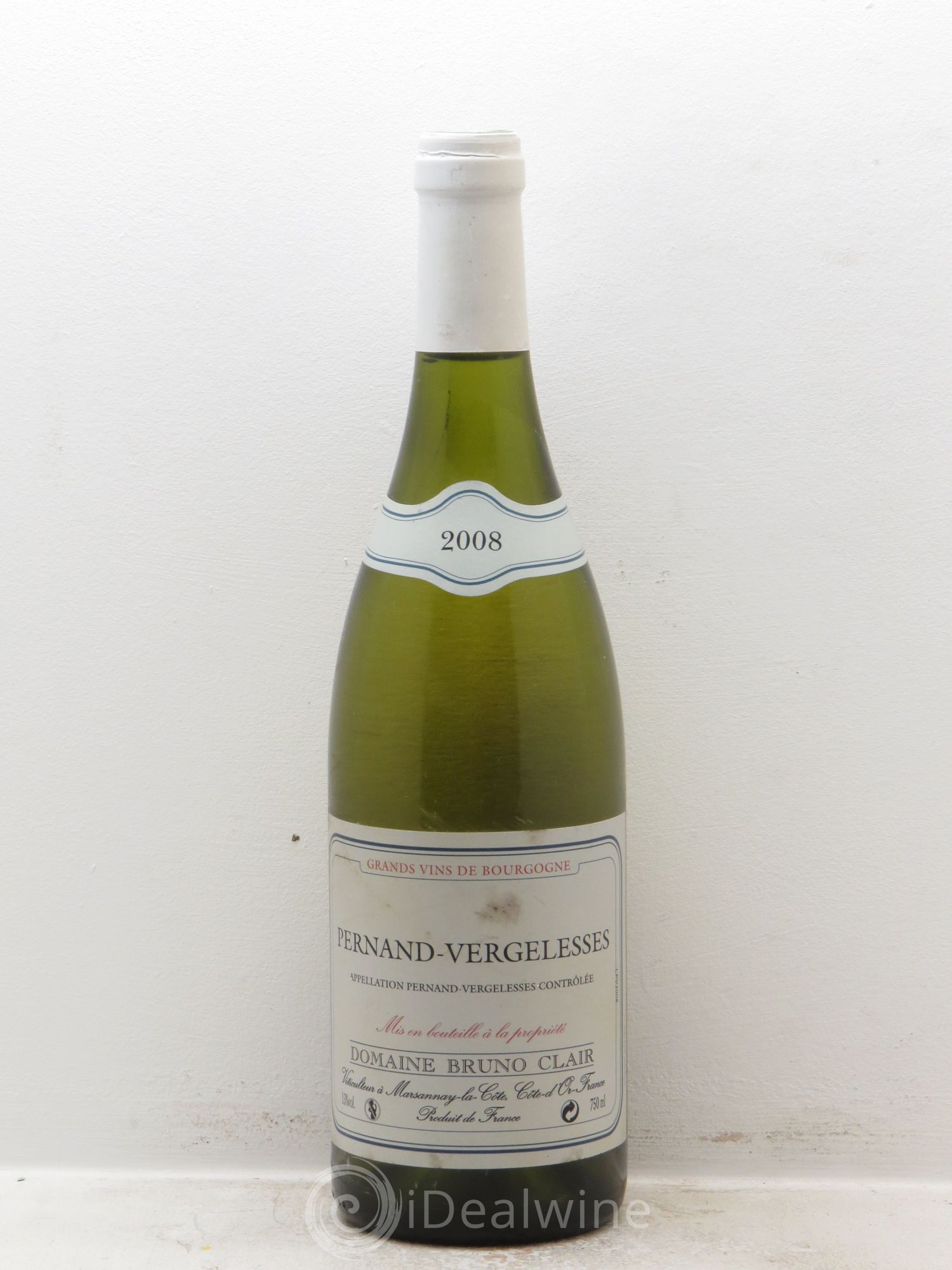 Pernand-Vergelesses Bruno Clair 2008 - Posten von 1 Flasche - 0