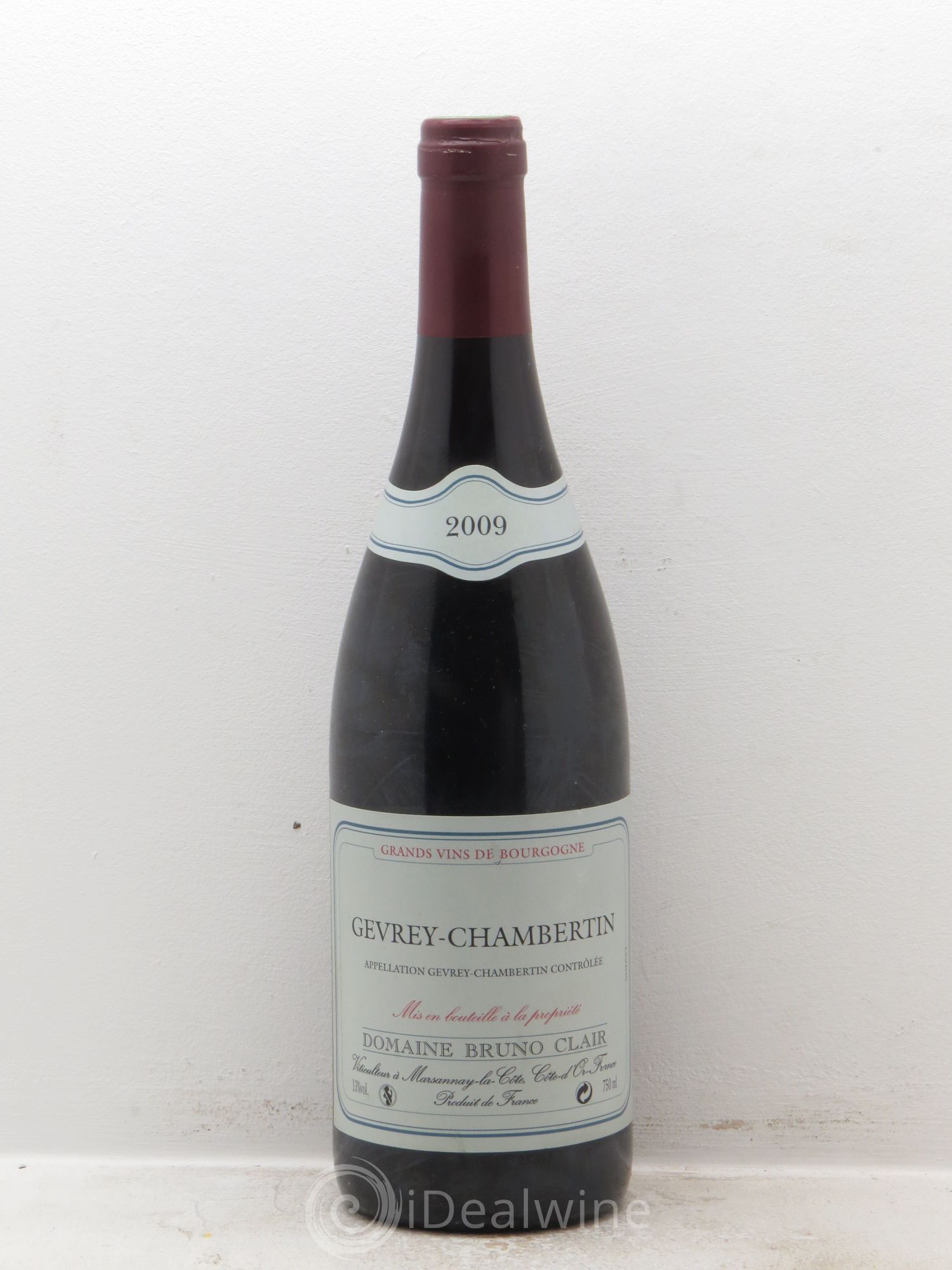 Gevrey-Chambertin Bruno Clair (Domaine) 2009 - Lot de 1 bouteille - 0