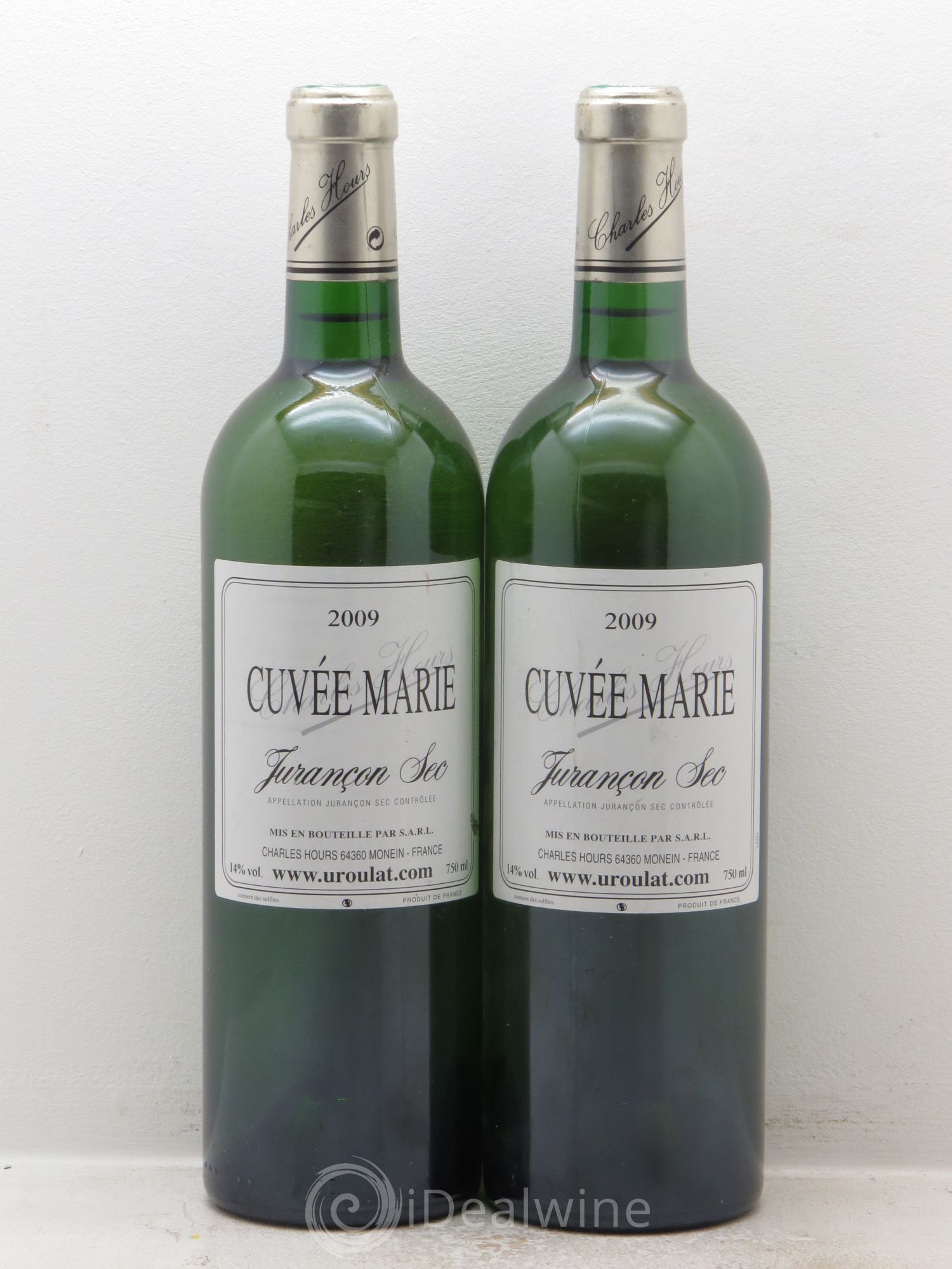Jurançon "Cuvée Marie" Charles Hours 2009 - Posten von 2 Flaschen - 0