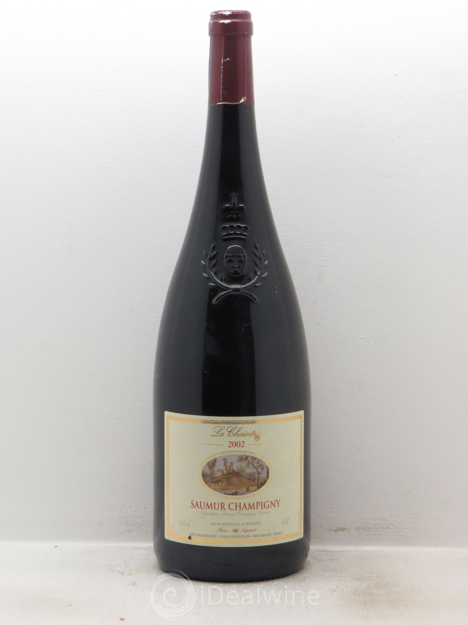 Saumur-Champigny La Chaintrée Clotilde Legrand (anciennement René-Noël Legrand) 2002 - Lot de 1 magnum - 0