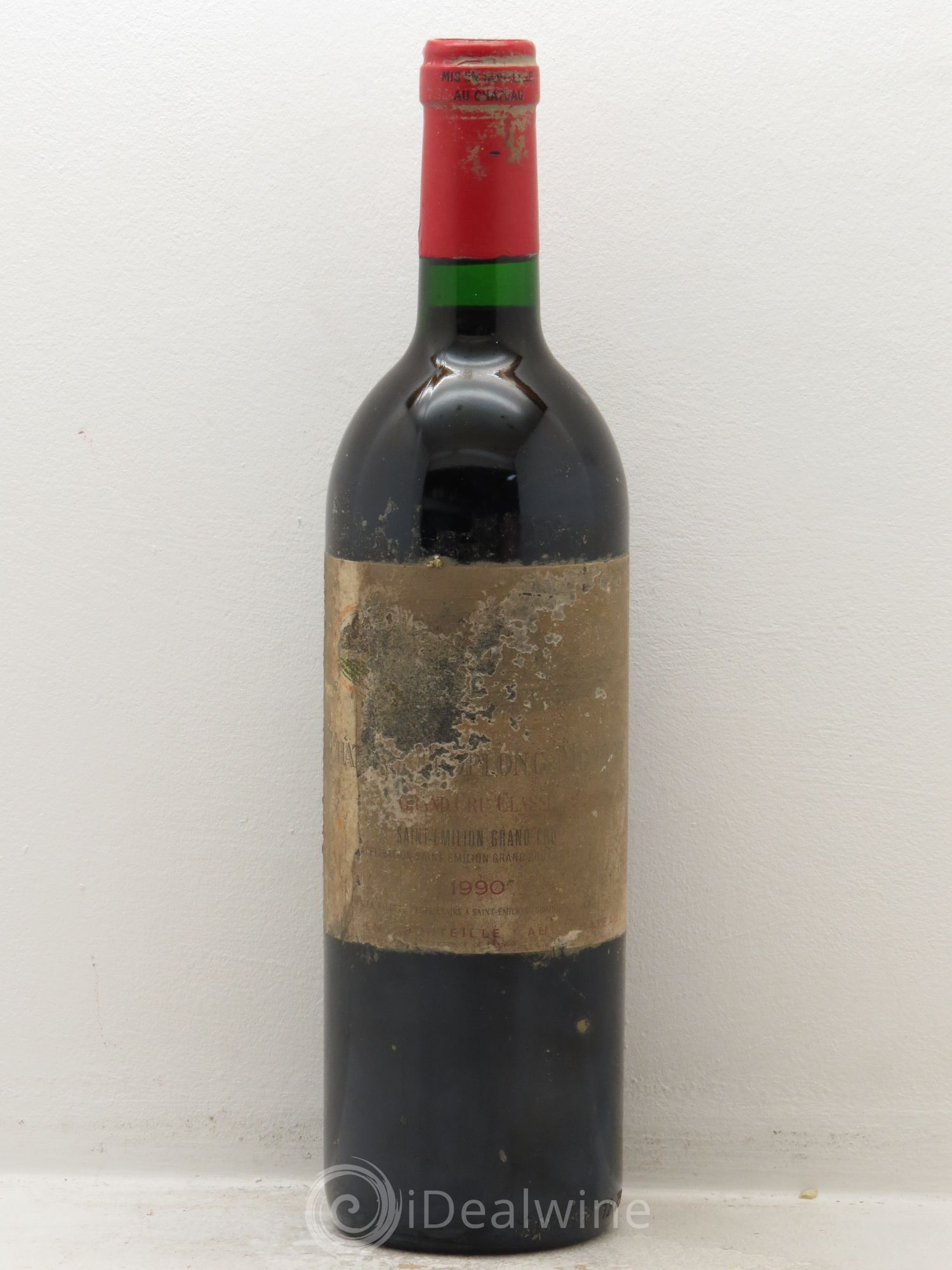 Château Troplong Mondot 1er Grand Cru Classé B 1990 - Lot de 1 bouteille - 0