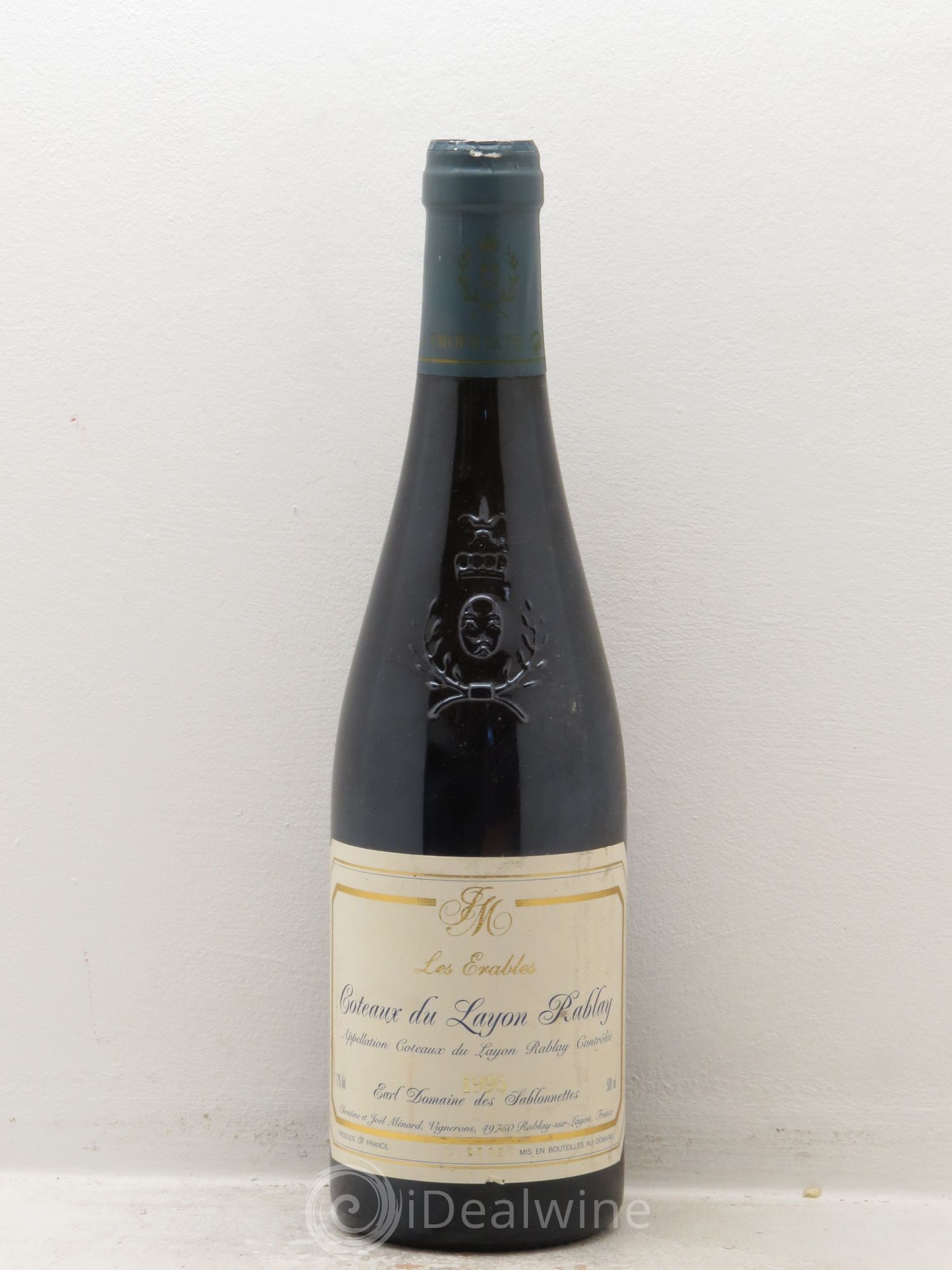 Coteaux du Layon Rablay Les Erables Domaine des Sablonnettes 1995 - Lotto di 1 bottiglia - 0