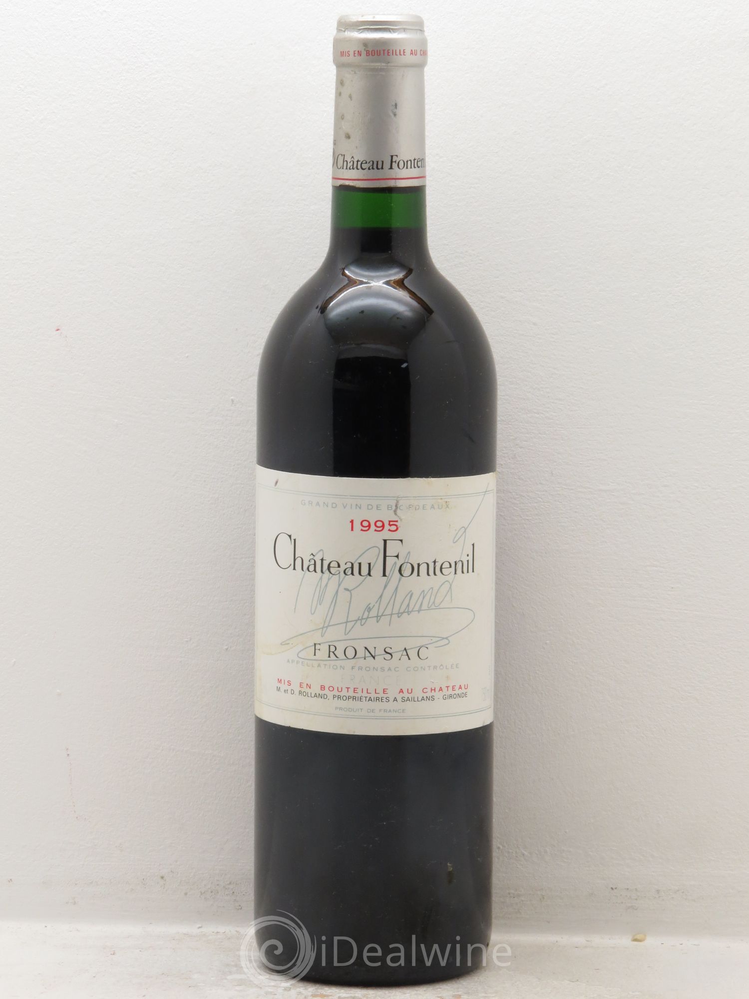 Château Fontenil 1995 - Lot de 1 bouteille - 0