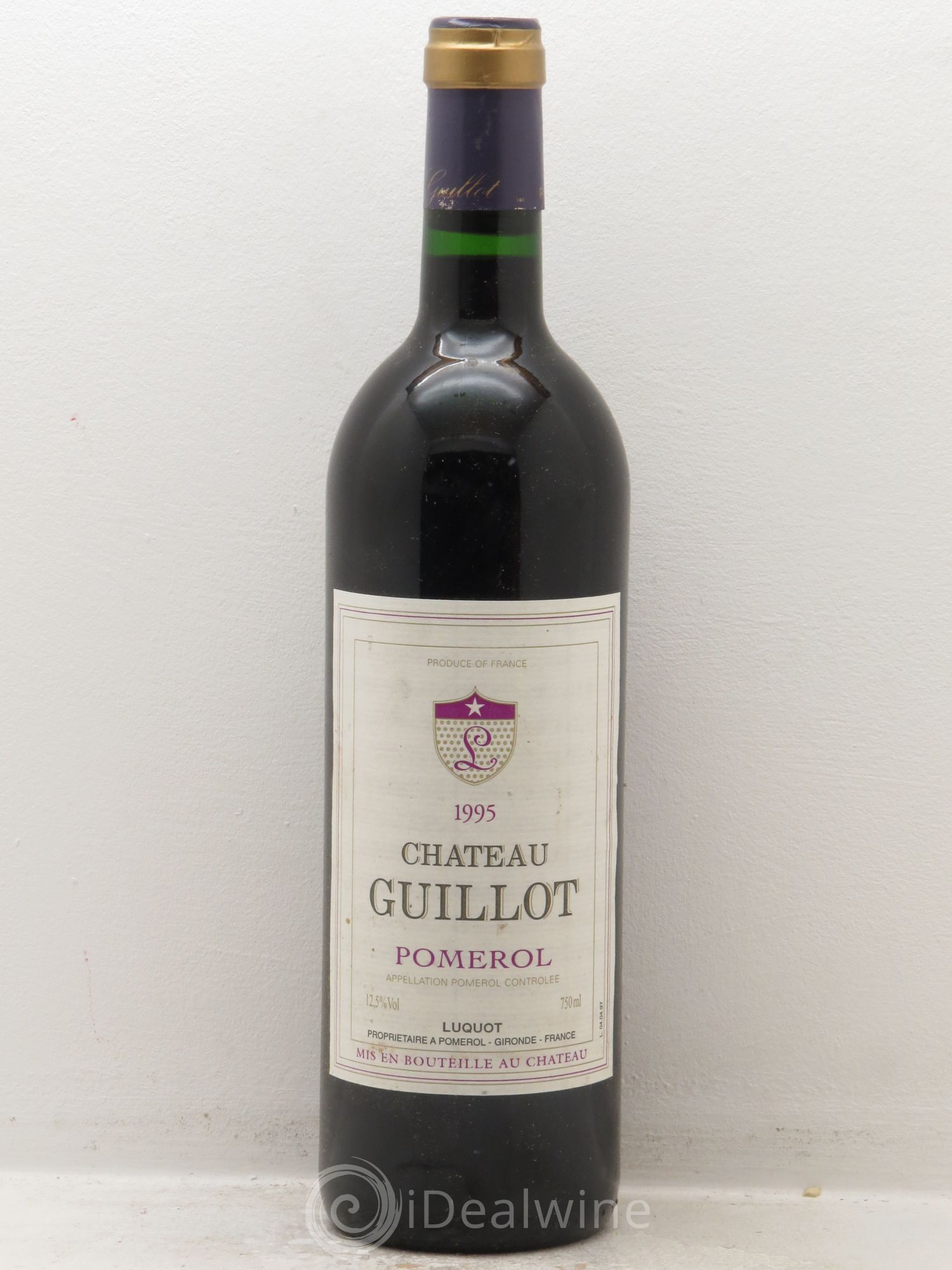 Château Guillot 1995 - Lot de 1 bouteille - 0