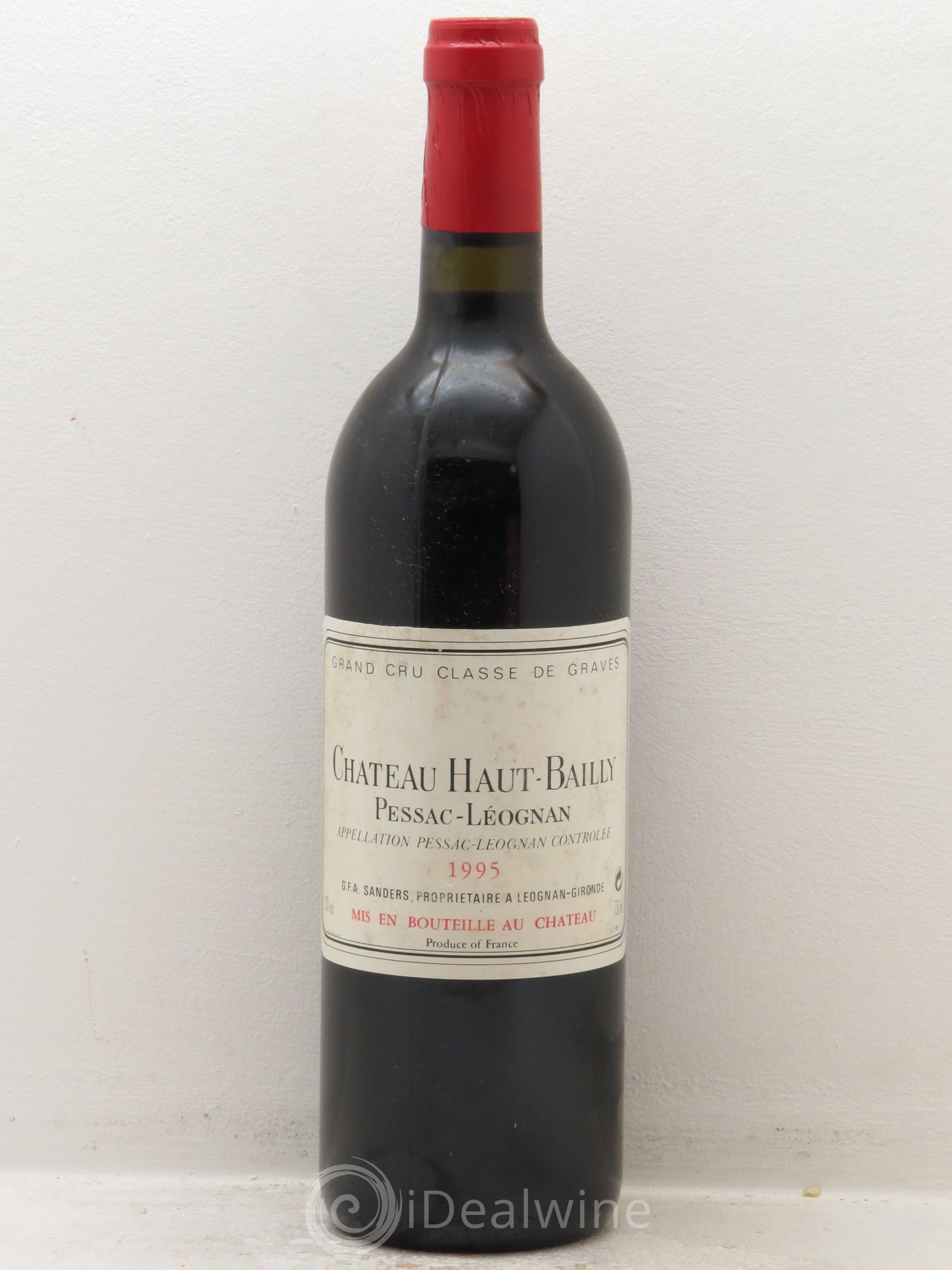 Château Haut-Bailly Cru Classé de Graves 1995 - Lot de 1 bouteille - 0