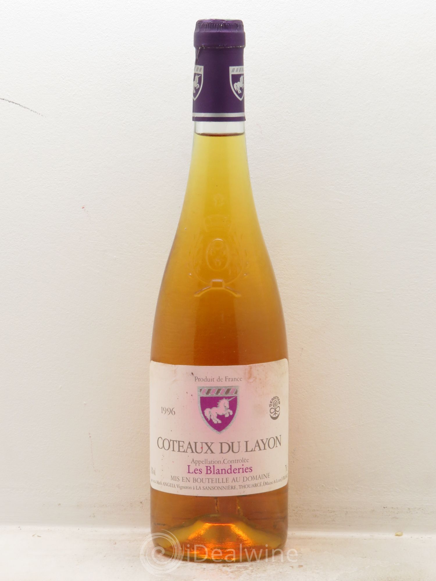 Coteaux du Layon Les Blanderies Mark Angeli 1996 - Lotto di 1 bottiglia - 0