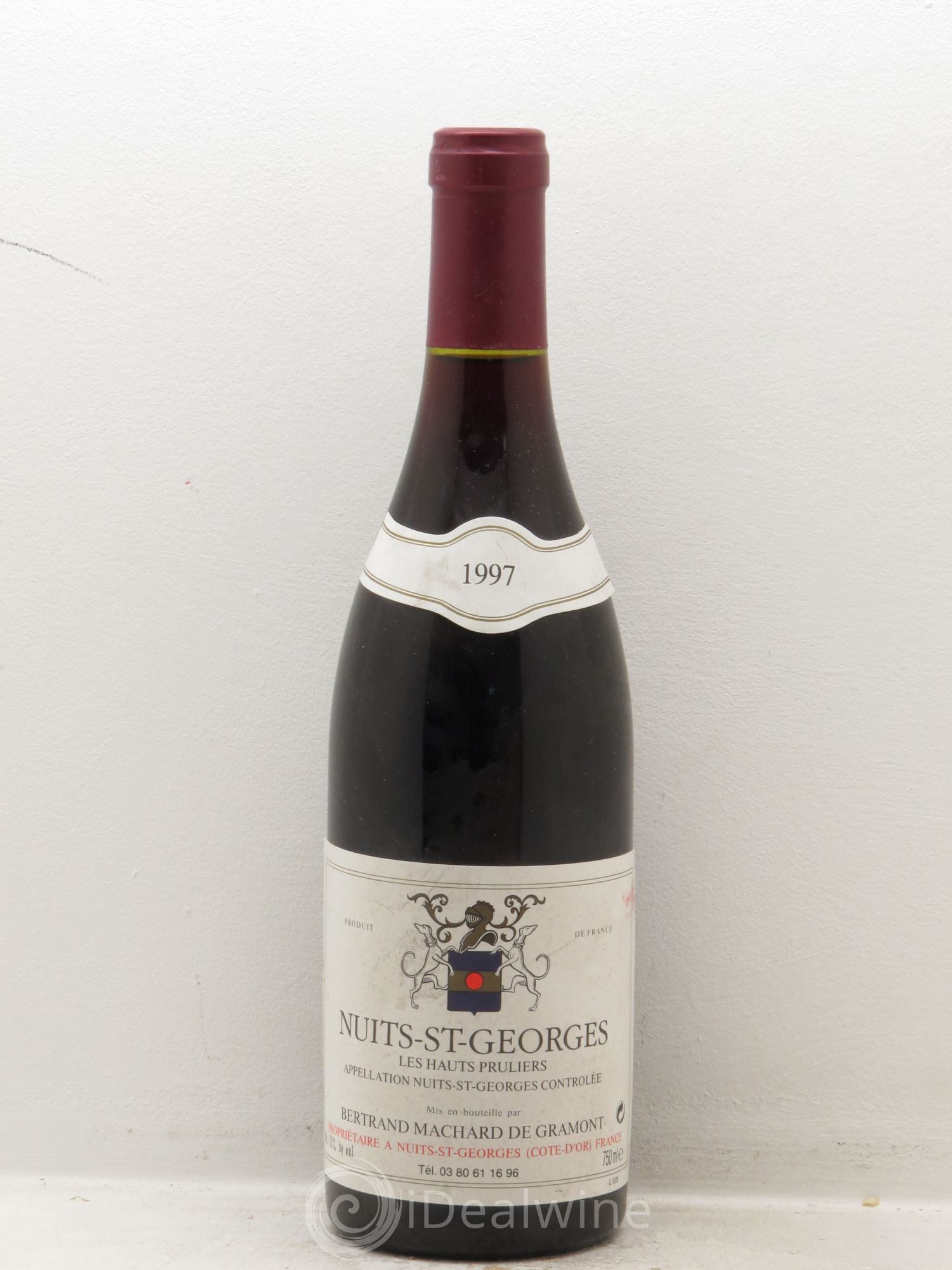Nuits-Saint-Georges Les Hauts Pruliers Domaine Machard de Gramont 1997 - Posten von 1 Flasche - 0